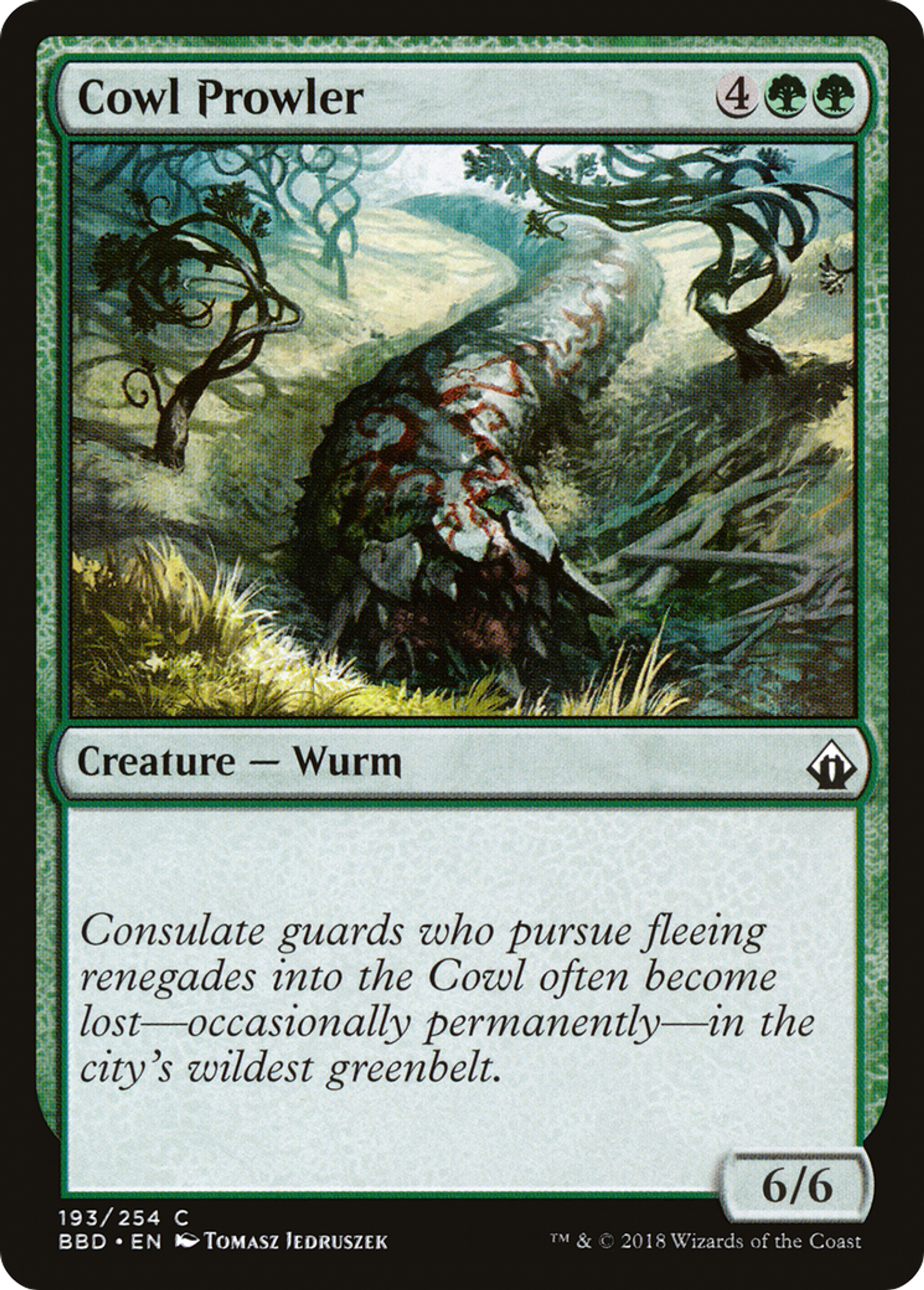 Cowl Prowler — Battlebond — Magic: The Gathering