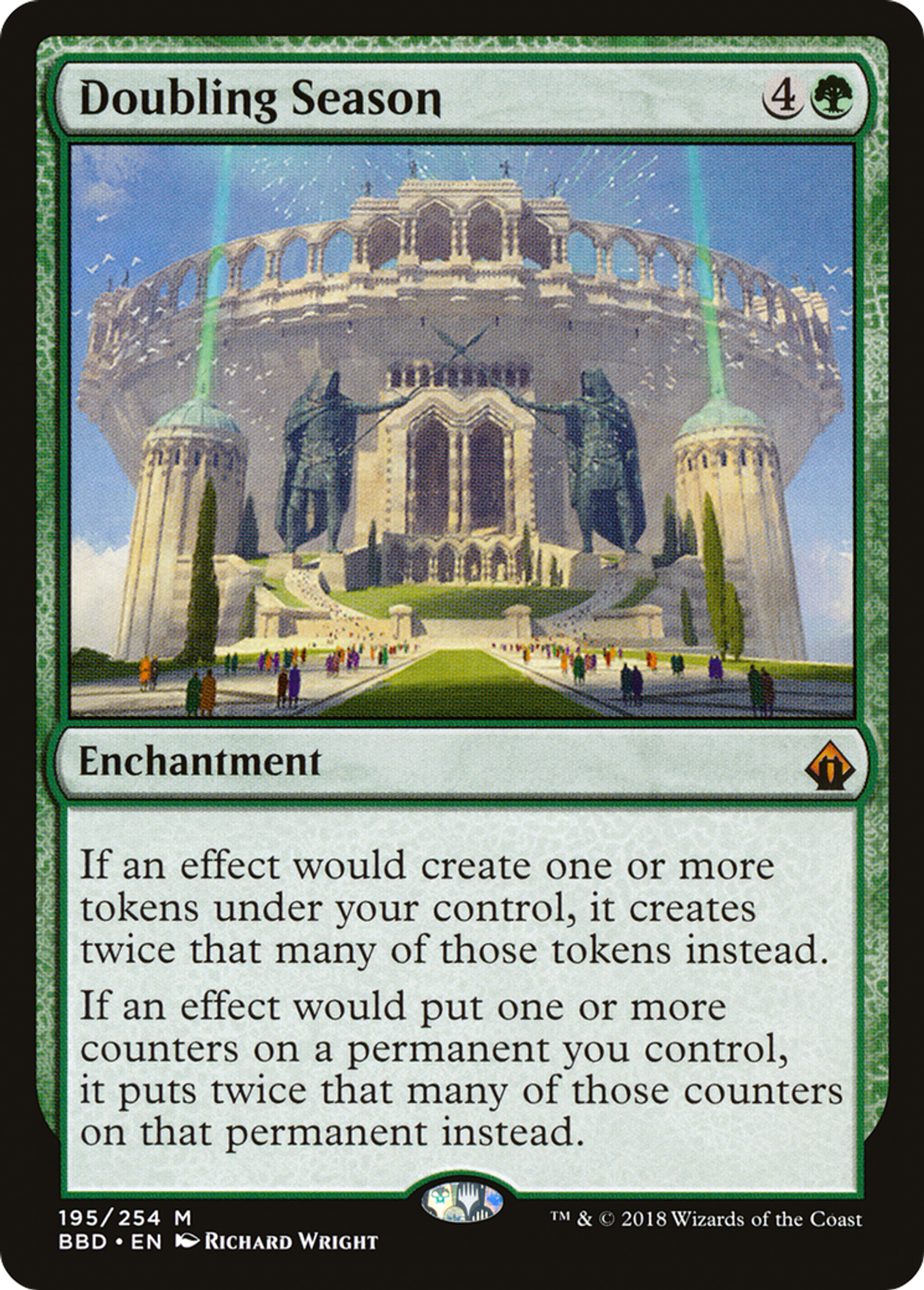 Doubling Season — Battlebond — Magic: The Gathering