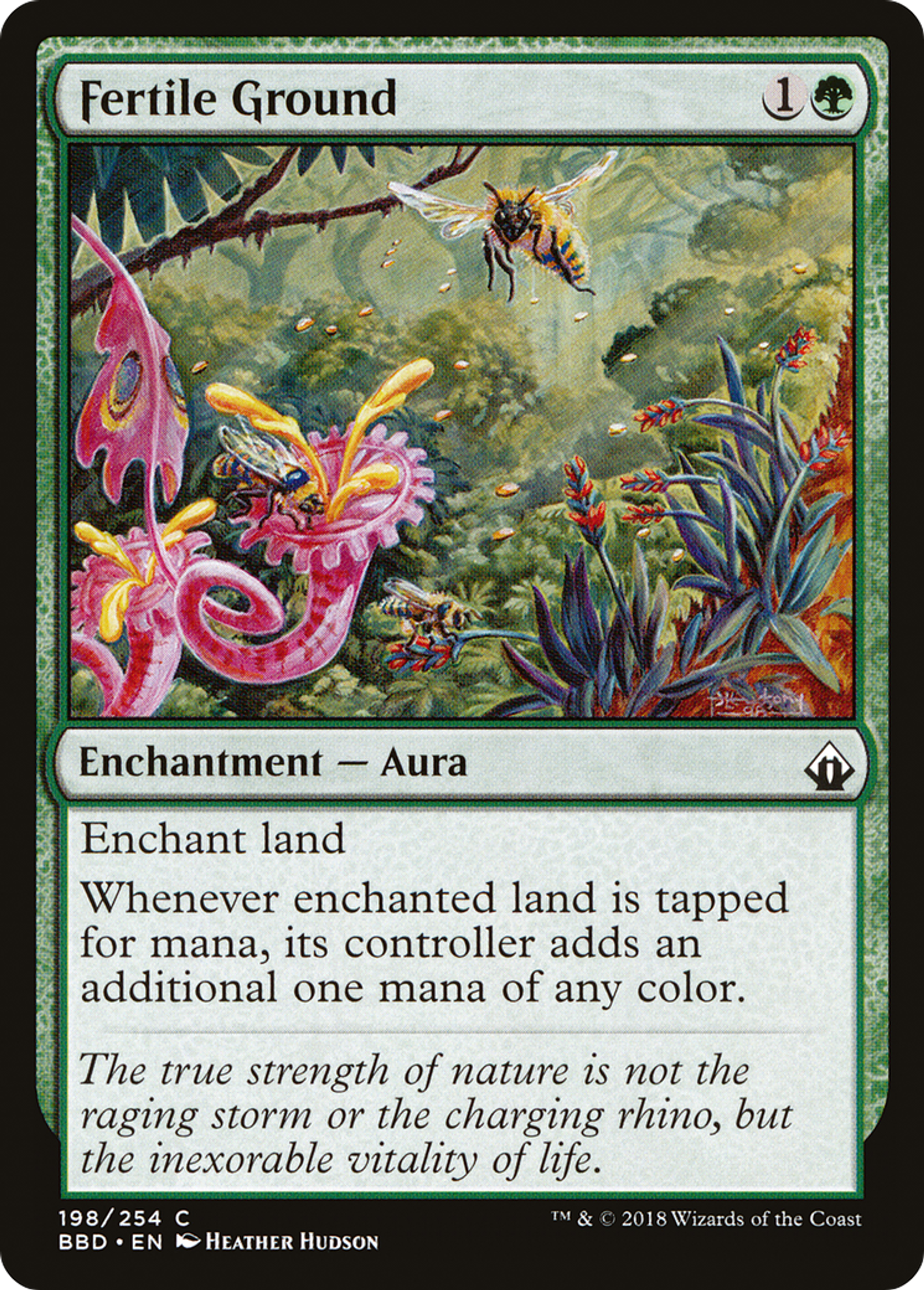 Fertile Ground — Battlebond — Magic: The Gathering