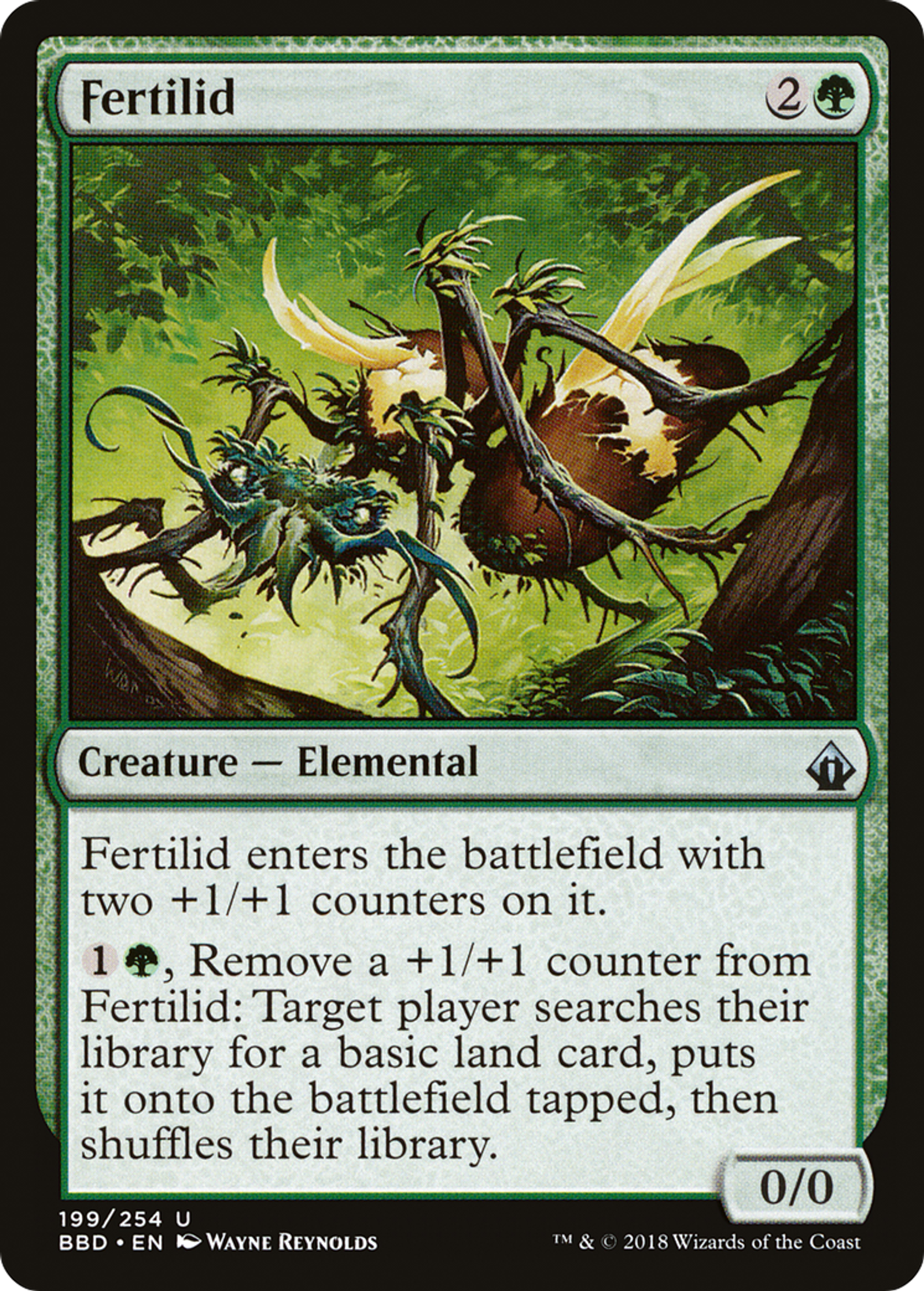 Fertilid — Battlebond — Magic: The Gathering