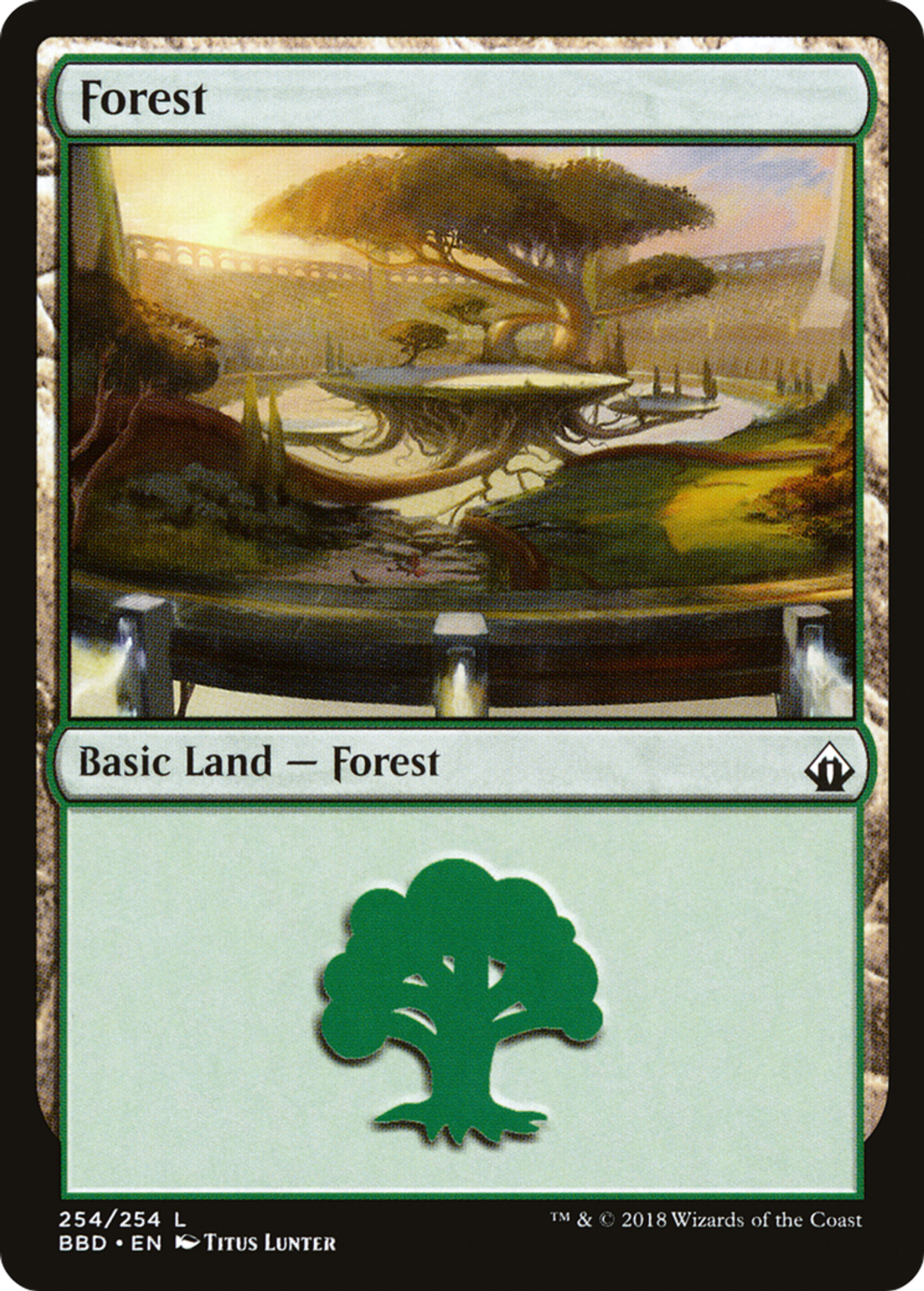 Forest — Battlebond — Magic: The Gathering