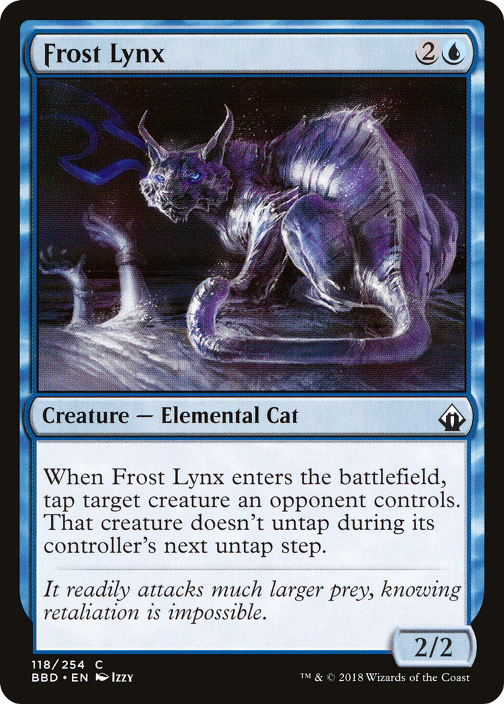 Frost Lynx — Battlebond — Magic: The Gathering