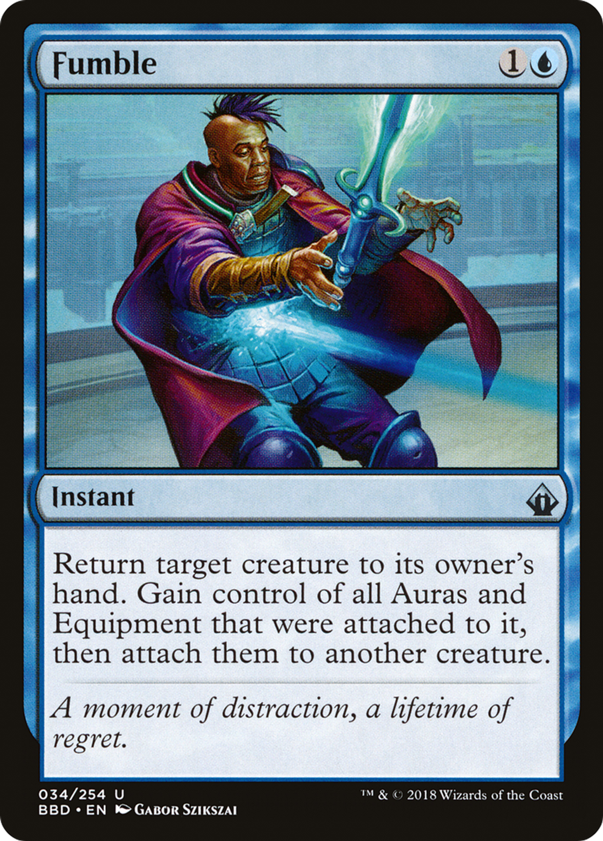 Fumble — Battlebond — Magic: The Gathering