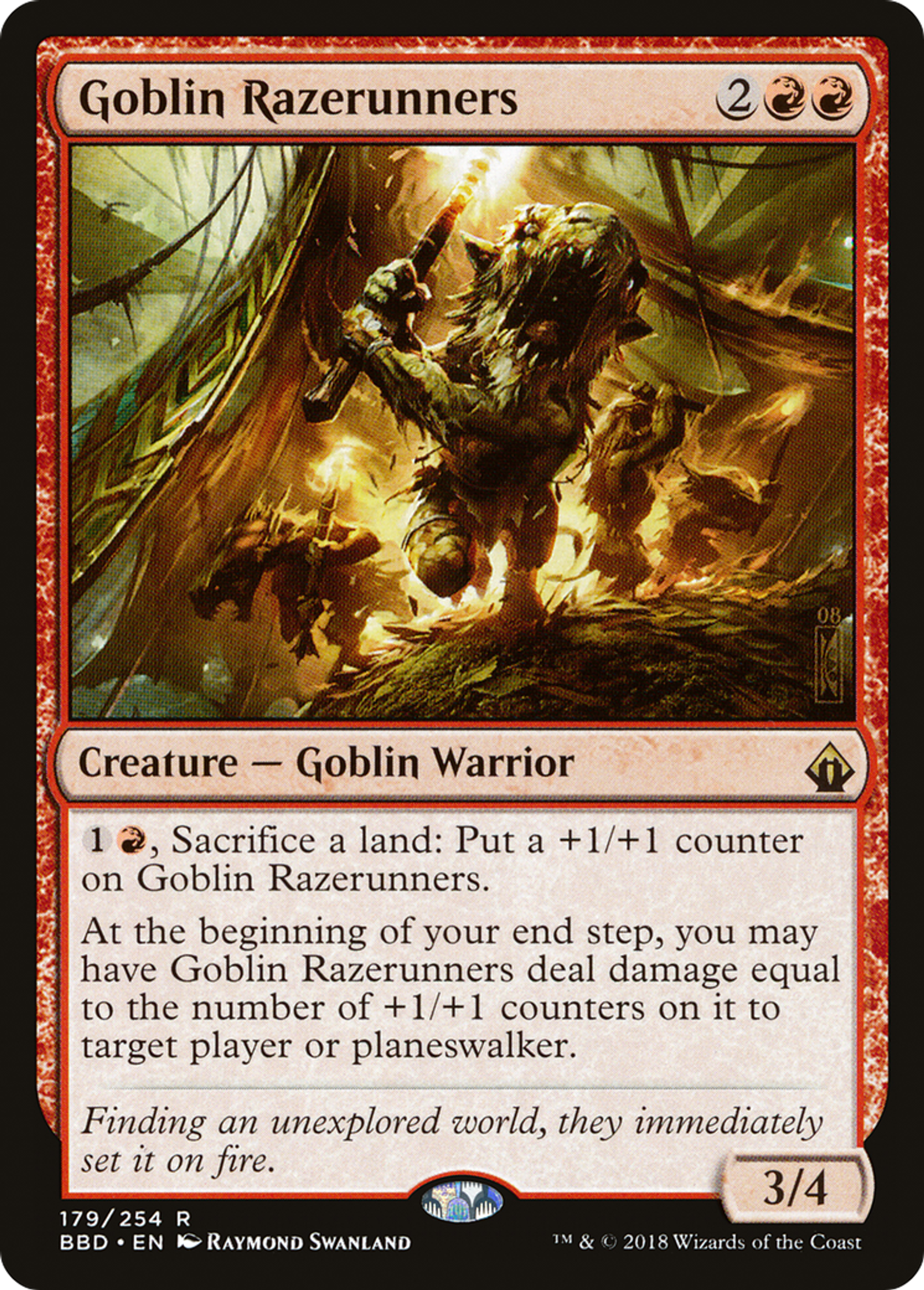 Goblin Razerunners — Battlebond — Magic: The Gathering