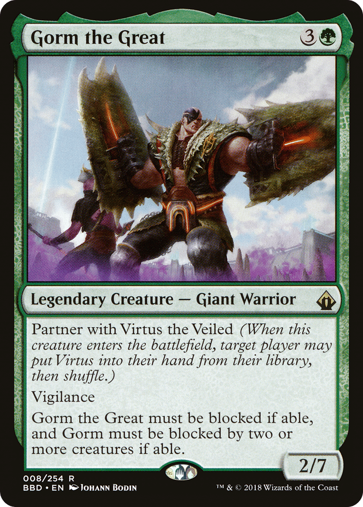 Gorm the Great — Battlebond — Magic: The Gathering