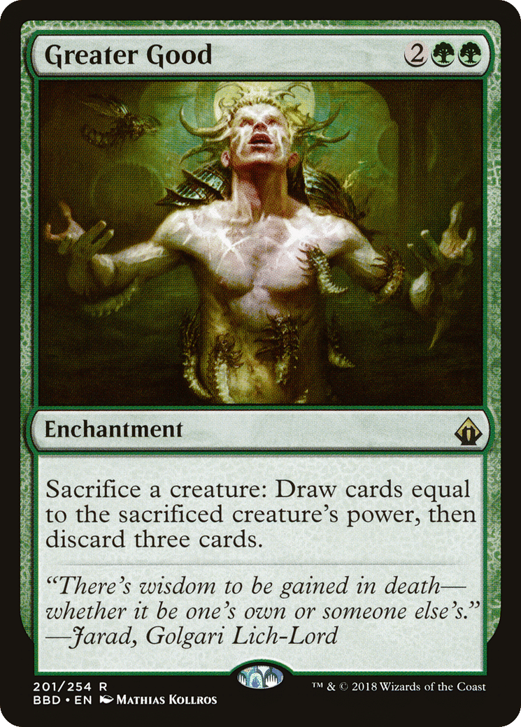 Greater Good — Battlebond — Magic: The Gathering