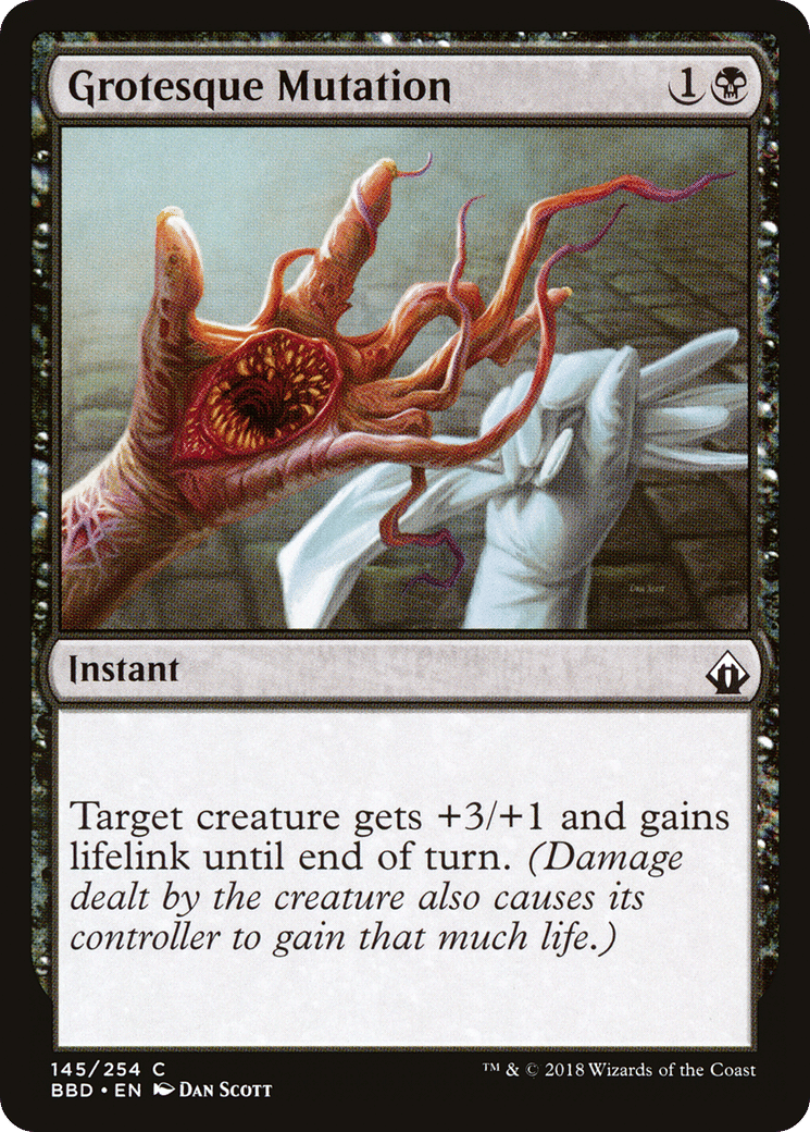 Grotesque Mutation — Battlebond — Magic: The Gathering