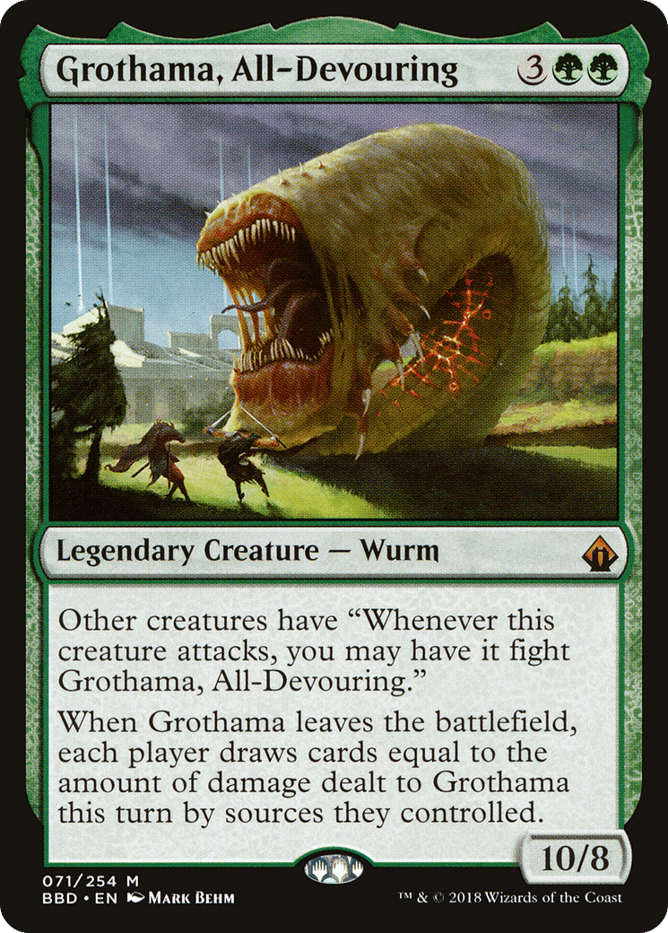 Grothama, All-Devouring — Battlebond — Magic: The Gathering