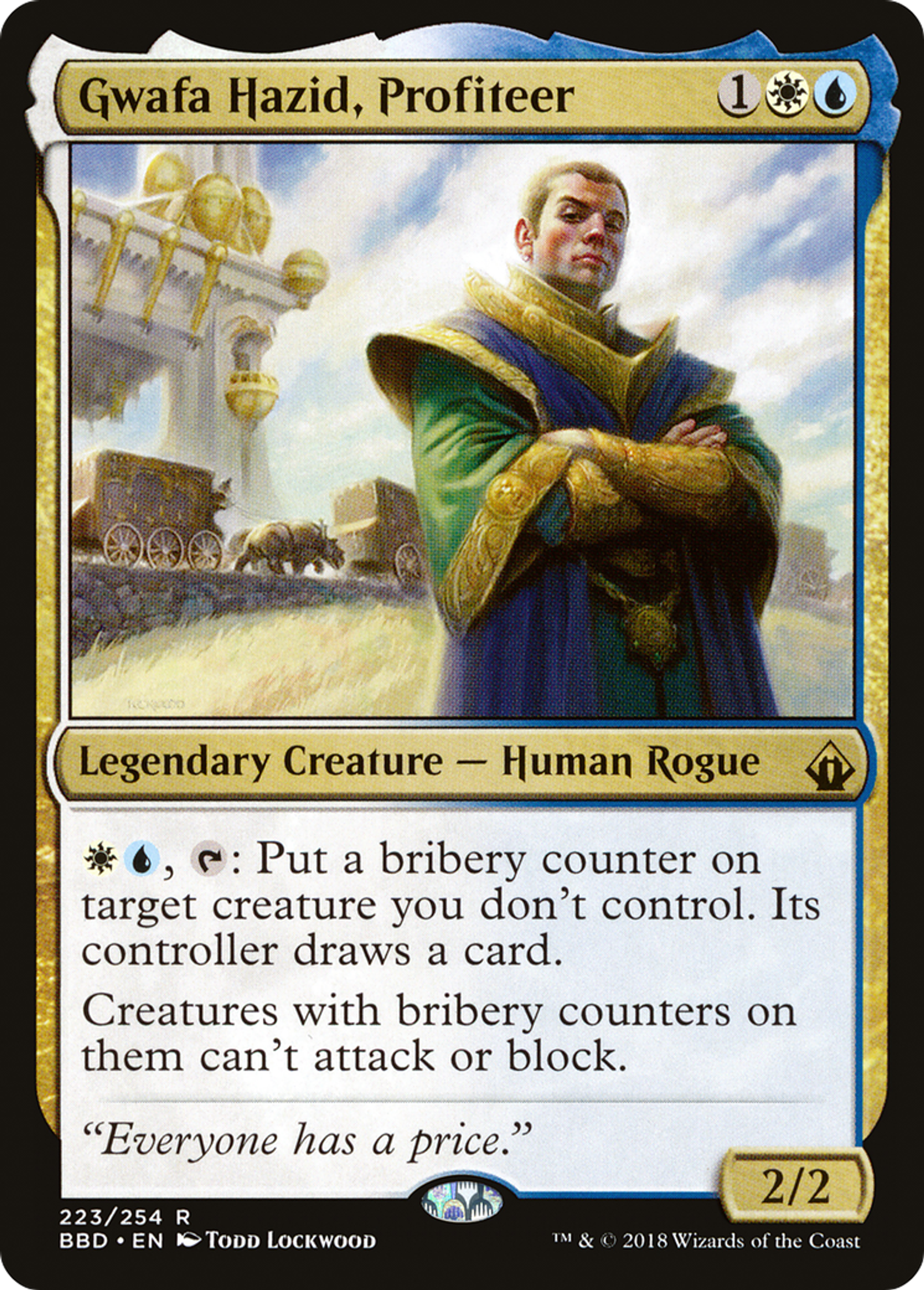 Gwafa Hazid, Profiteer — Battlebond — Magic: The Gathering