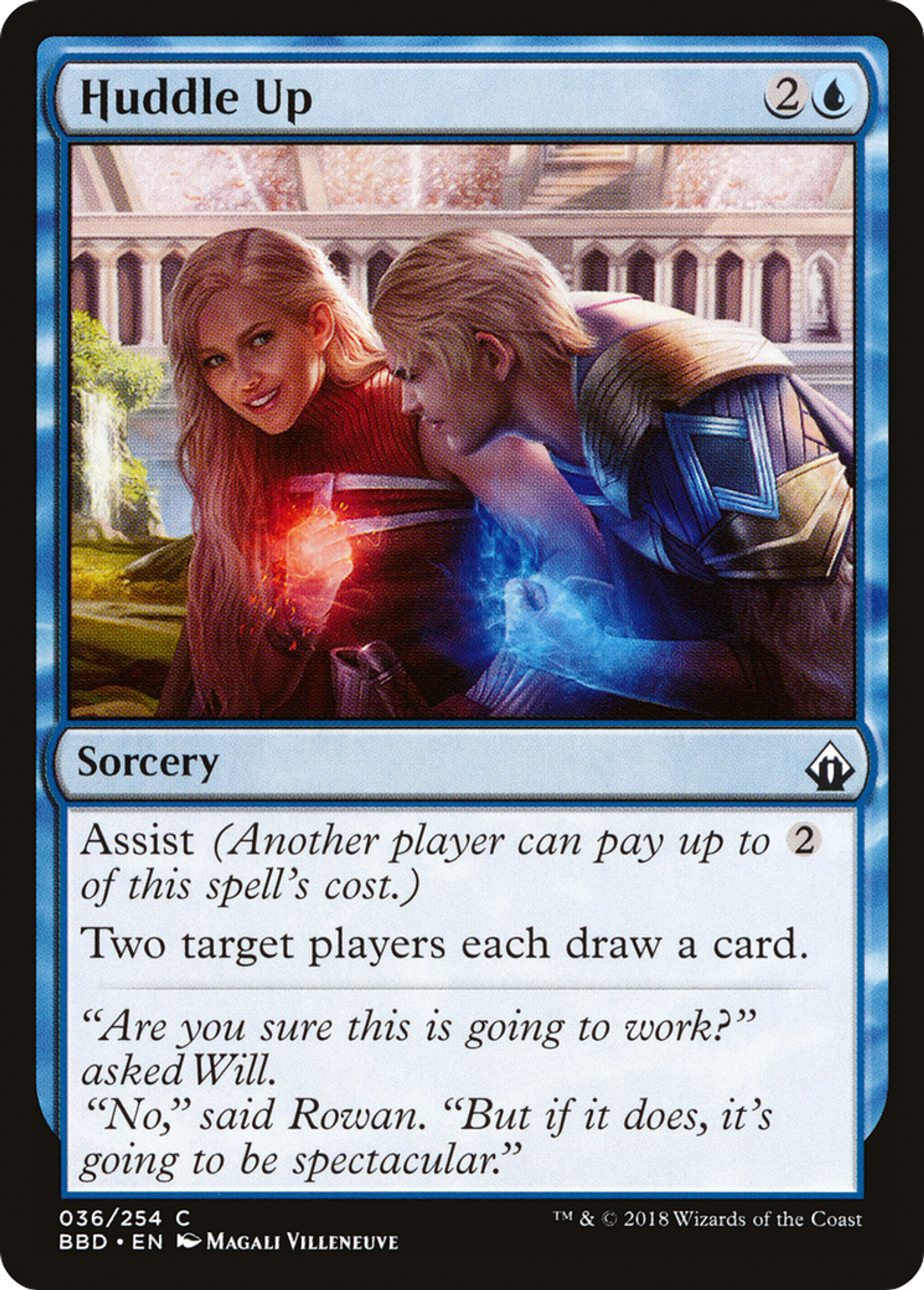 Huddle Up — Battlebond — Magic: The Gathering