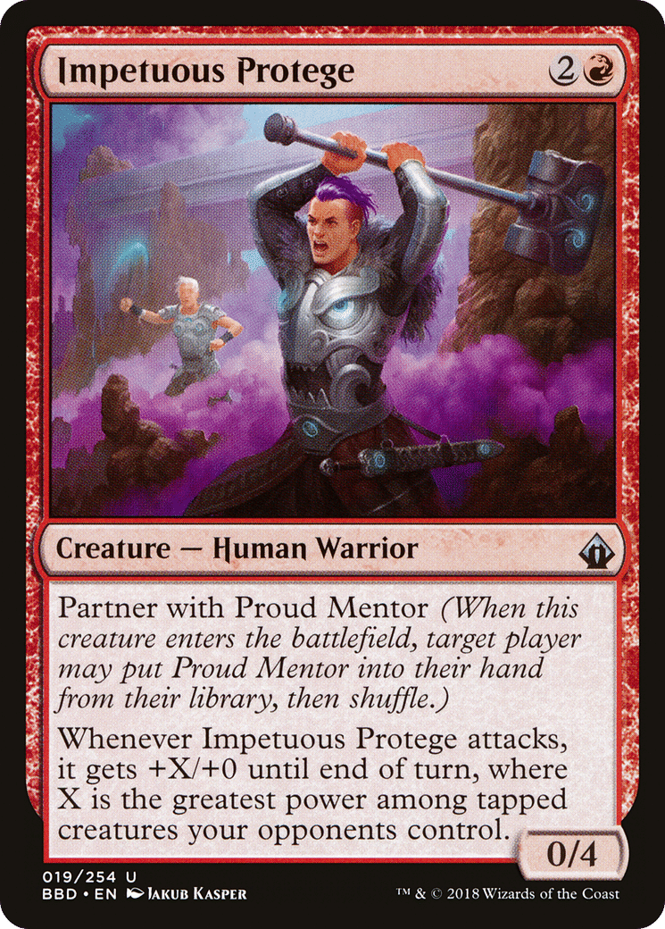 Impetuous Protege — Battlebond — Magic: The Gathering