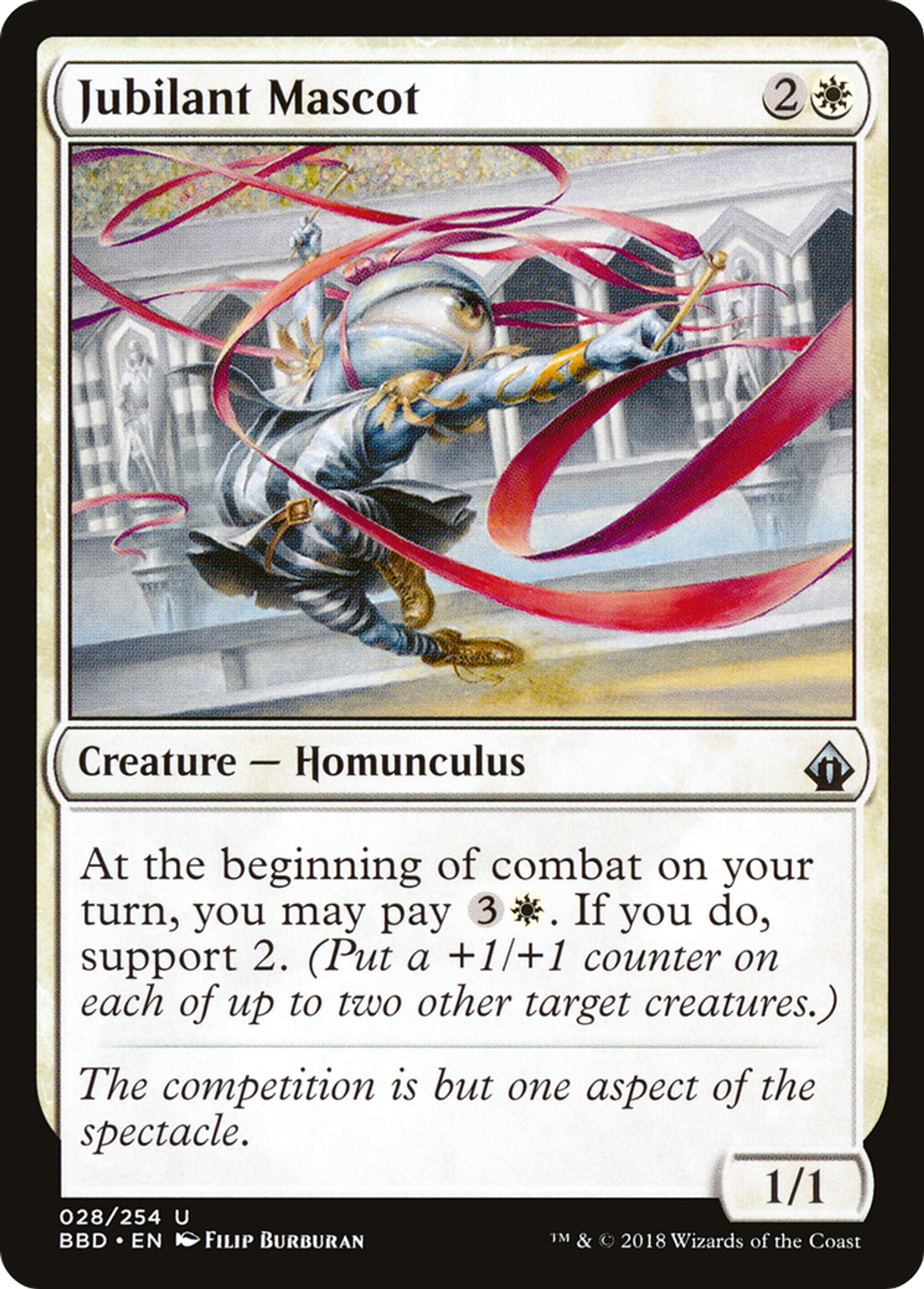 Jubilant Mascot — Battlebond — Magic: The Gathering