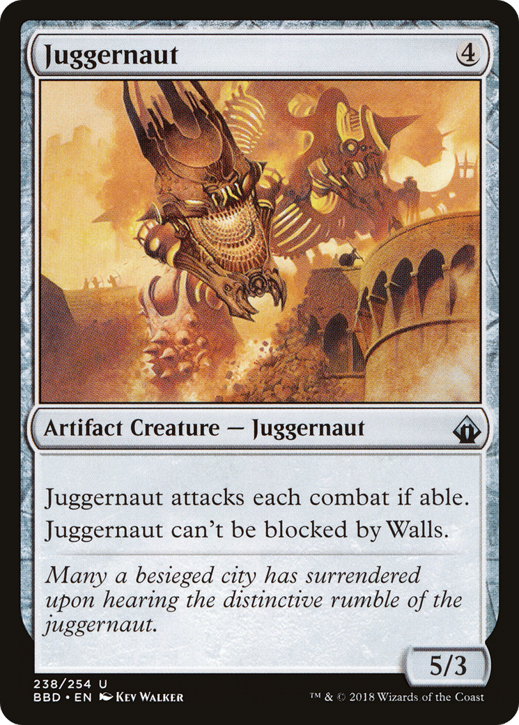 Juggernaut — Battlebond — Magic: The Gathering