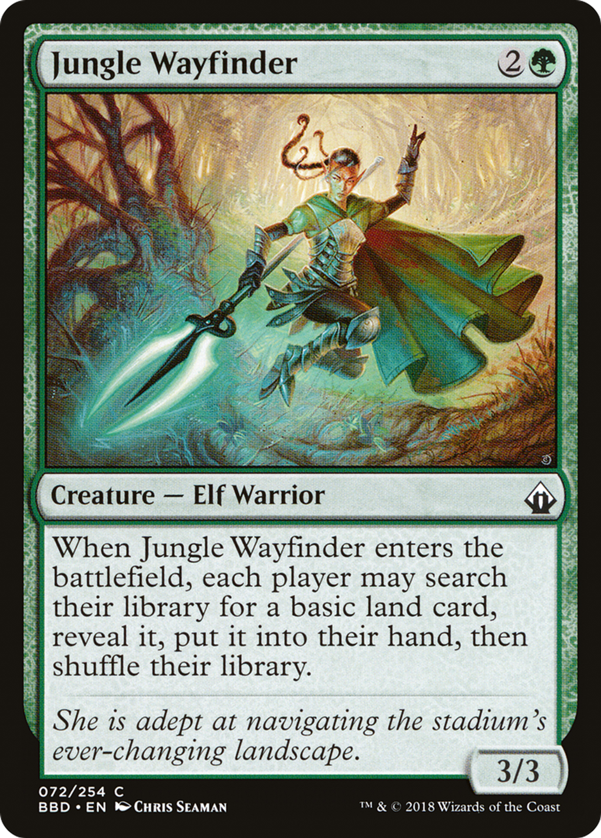 Jungle Wayfinder — Battlebond — Magic: The Gathering
