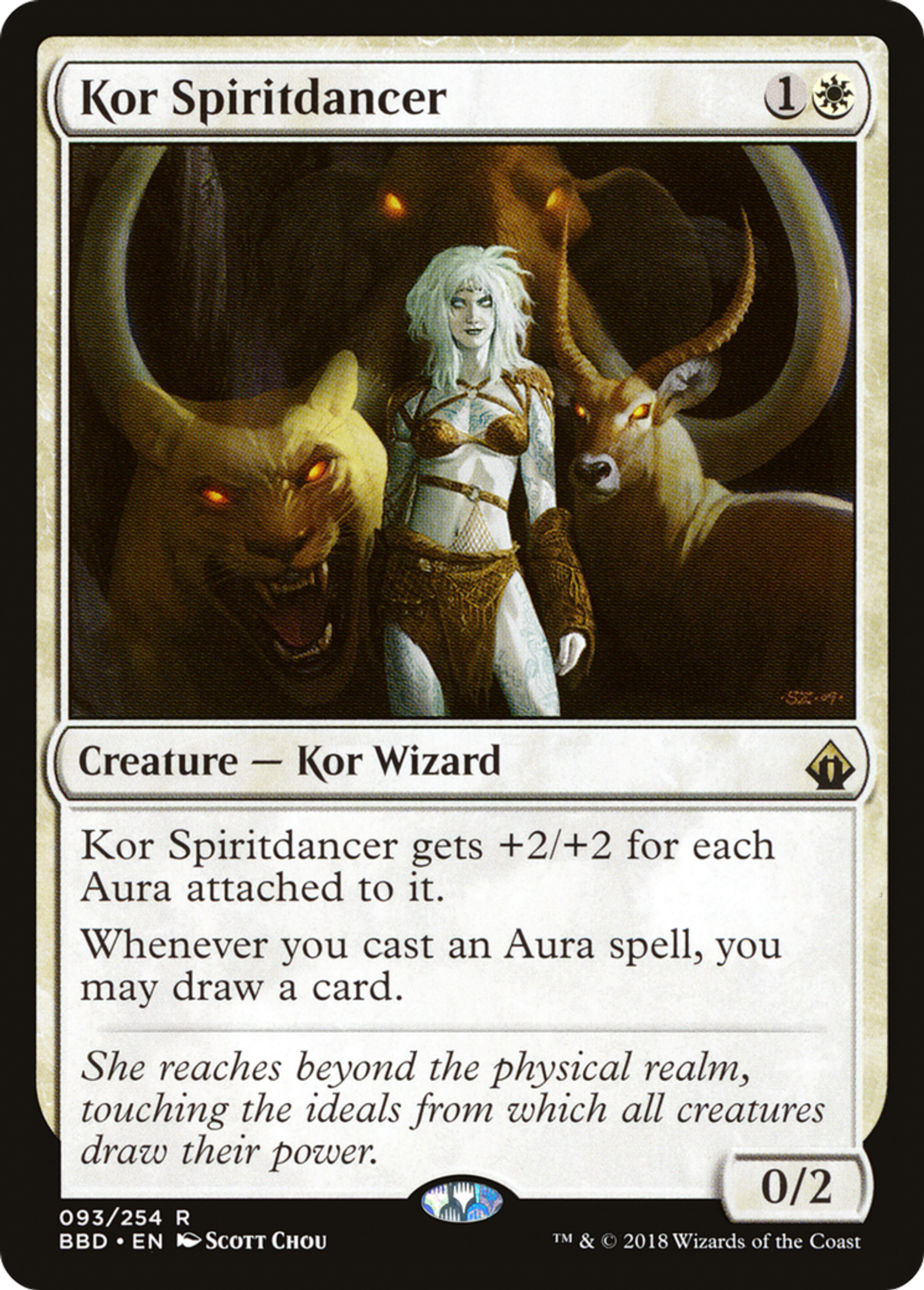 Kor Spiritdancer — Battlebond — Magic: The Gathering