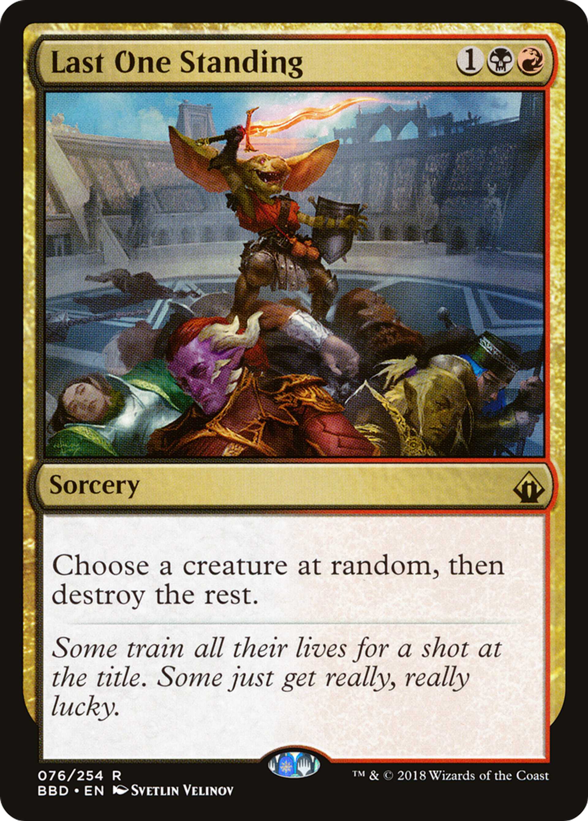 Last One Standing — Battlebond — Magic: The Gathering