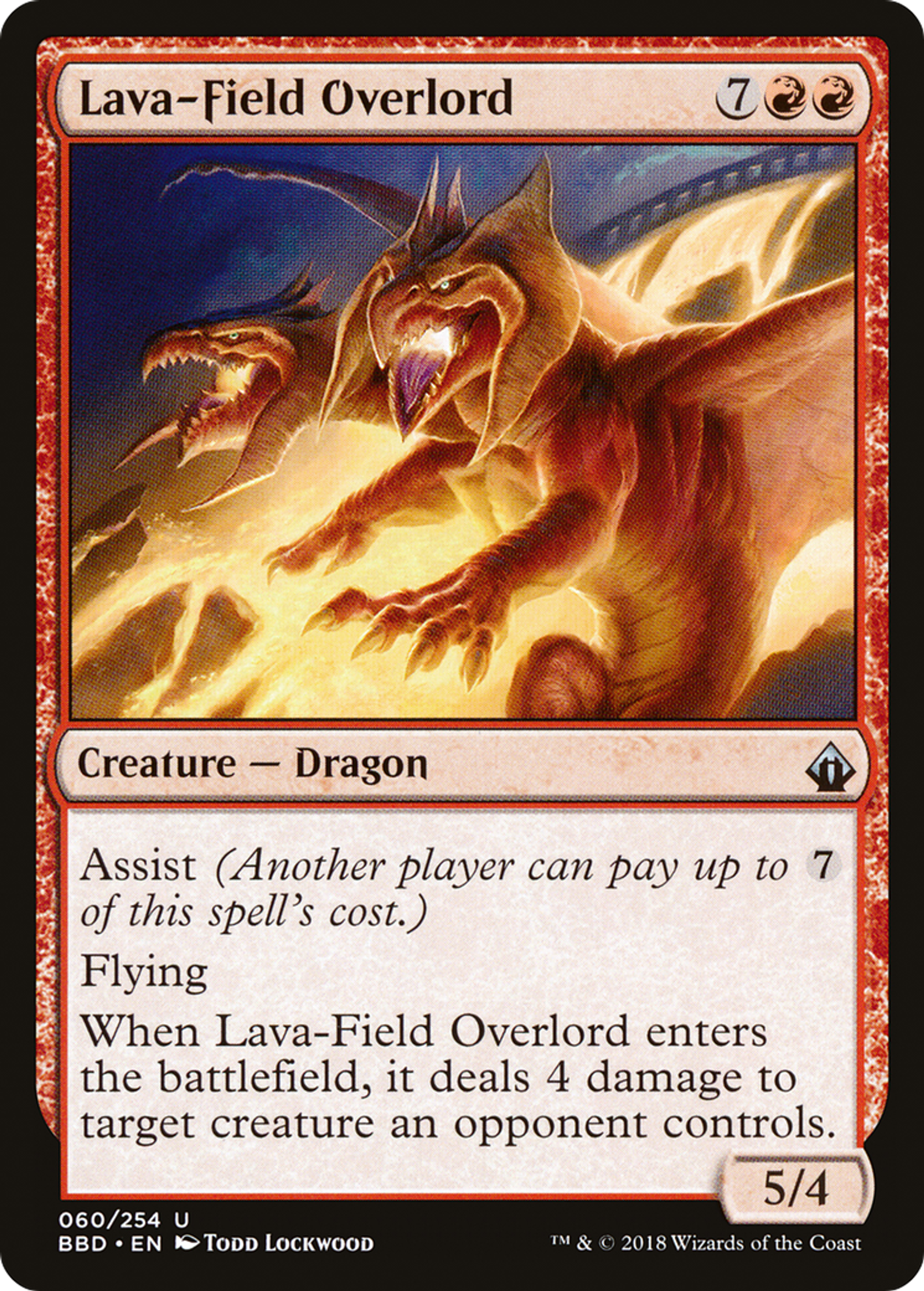Lava-Field Overlord — Battlebond — Magic: The Gathering