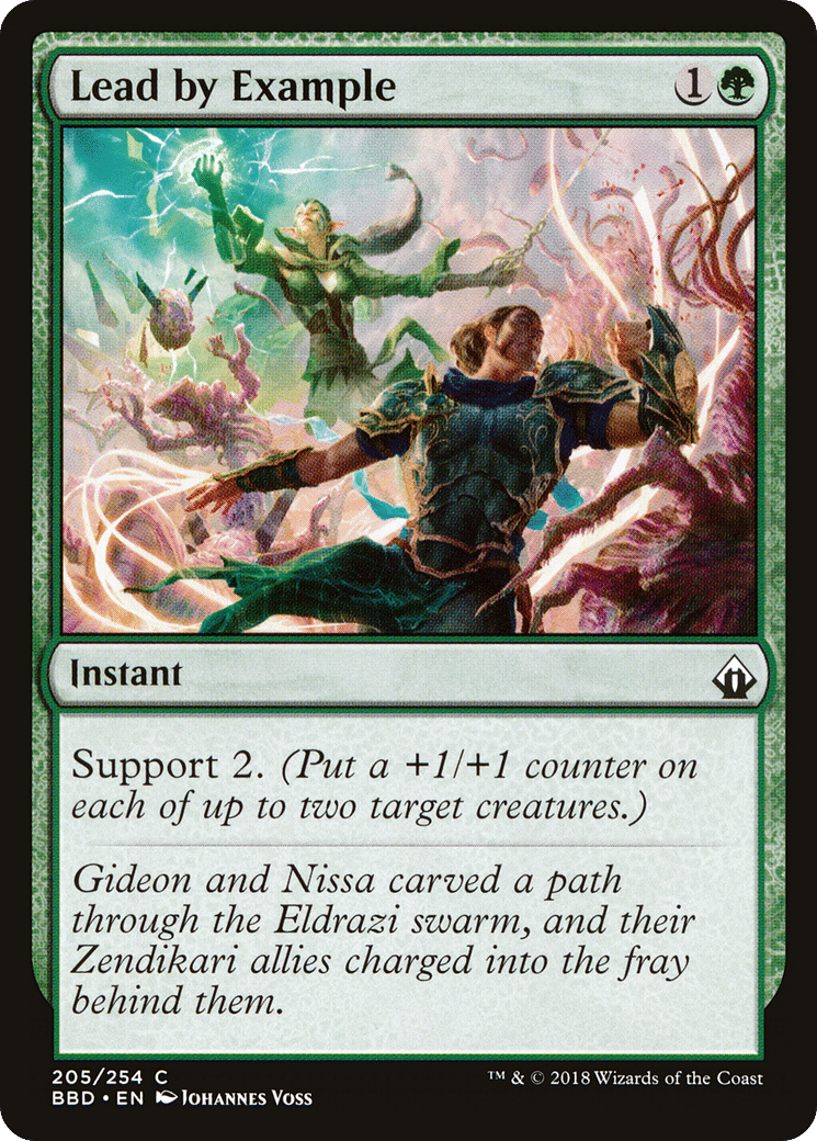 Lead by Example — Battlebond — Magic: The Gathering