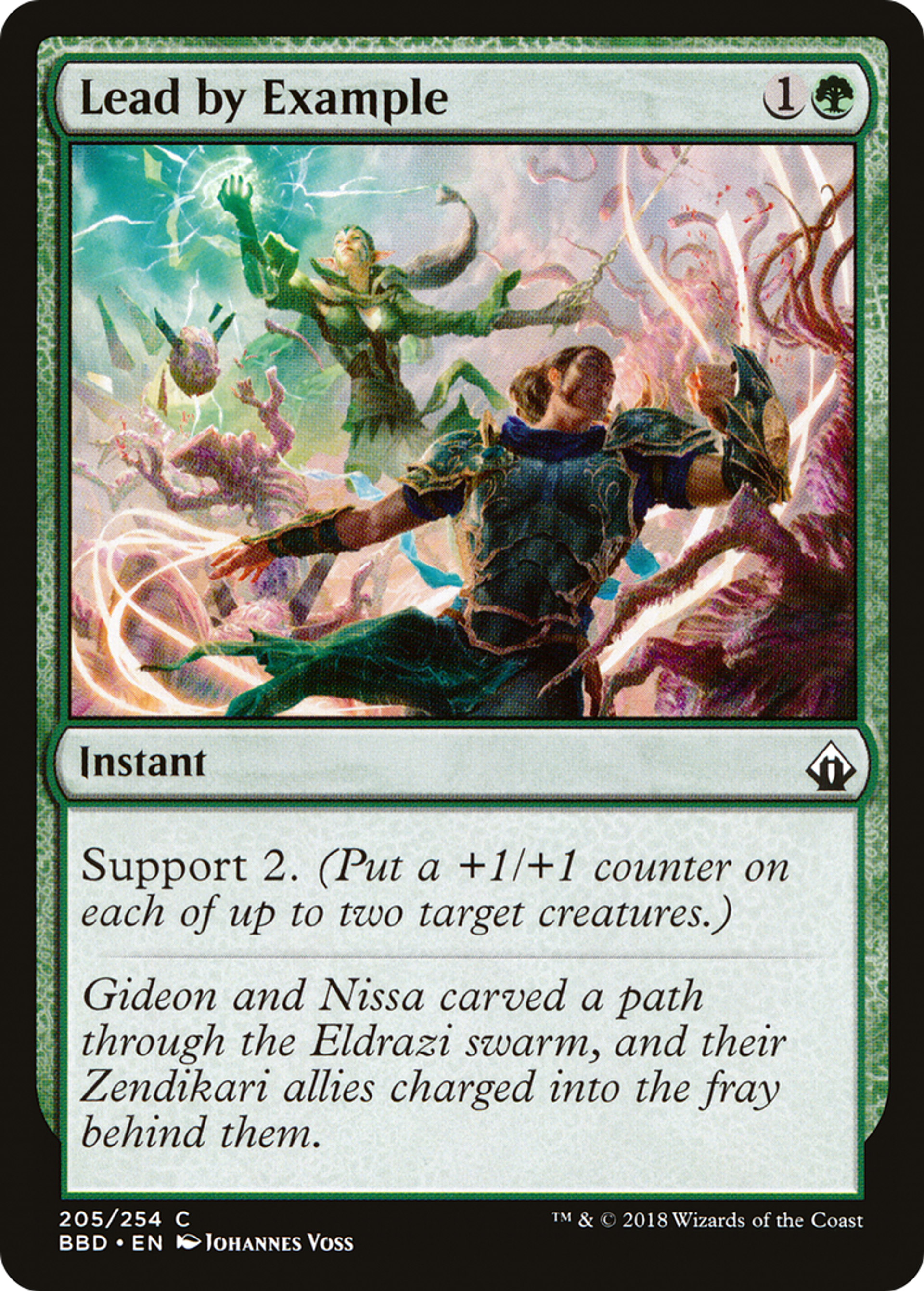 Lead by Example — Battlebond — Magic: The Gathering