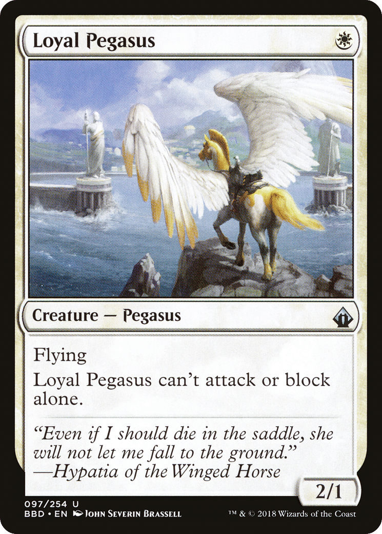 Loyal Pegasus — Battlebond — Magic: The Gathering
