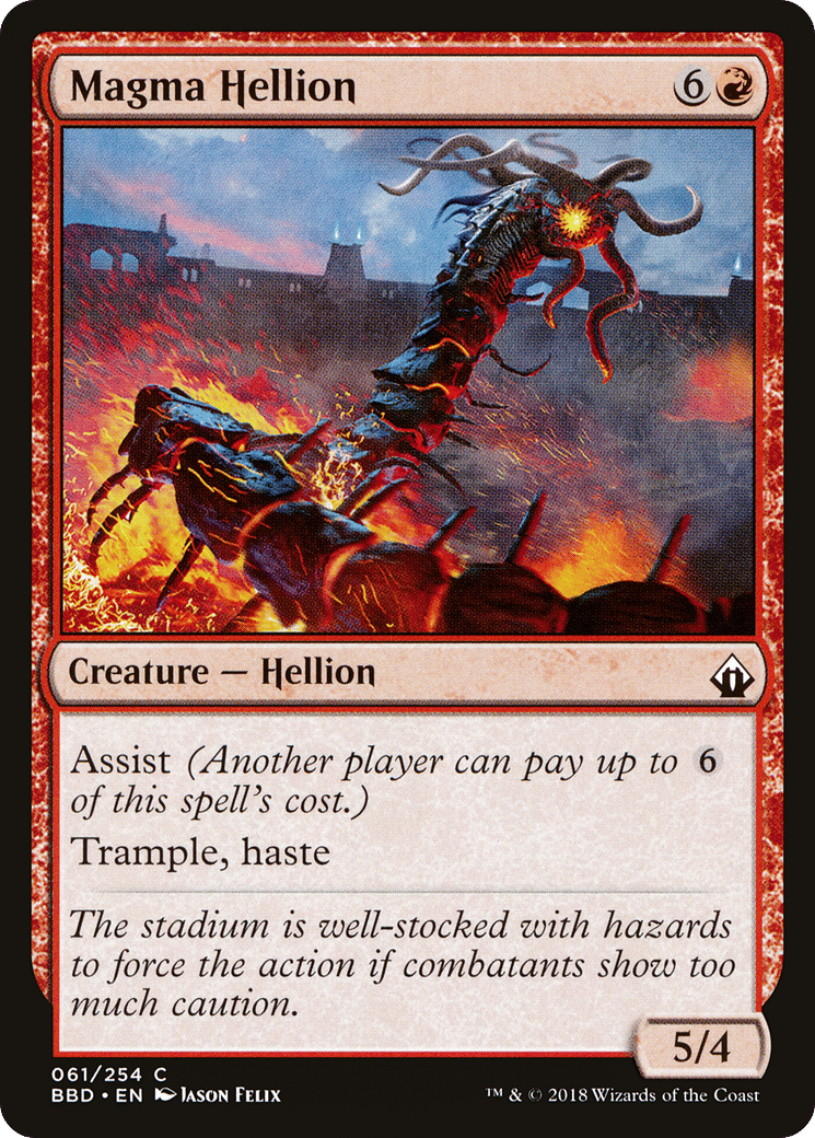 Magma Hellion — Battlebond — Magic: The Gathering