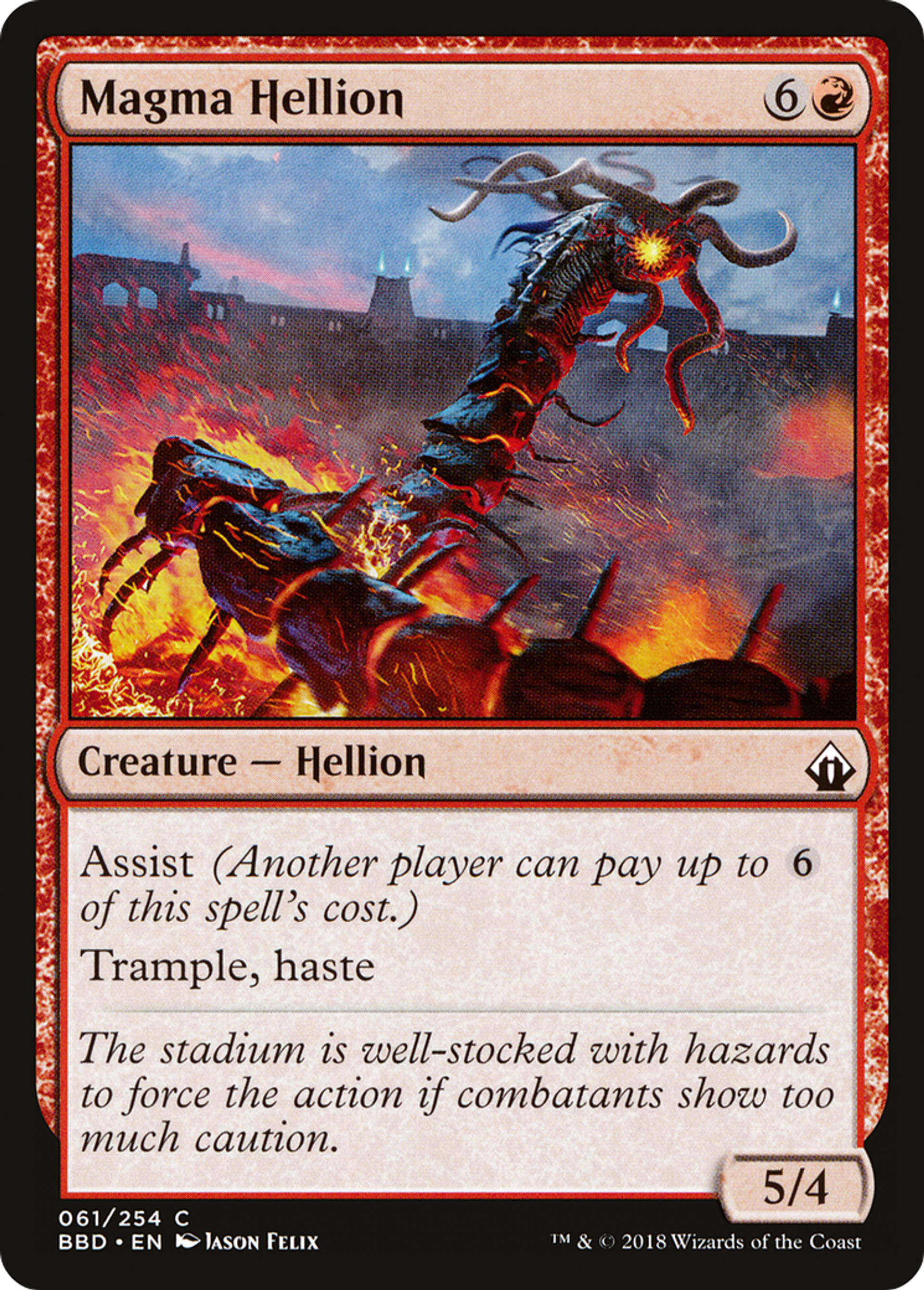 Magma Hellion — Battlebond — Magic: The Gathering