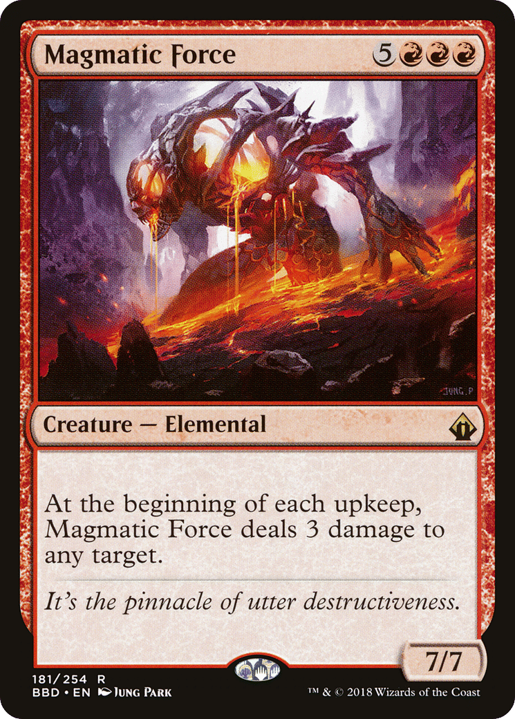 Magmatic Force — Battlebond — Magic: The Gathering