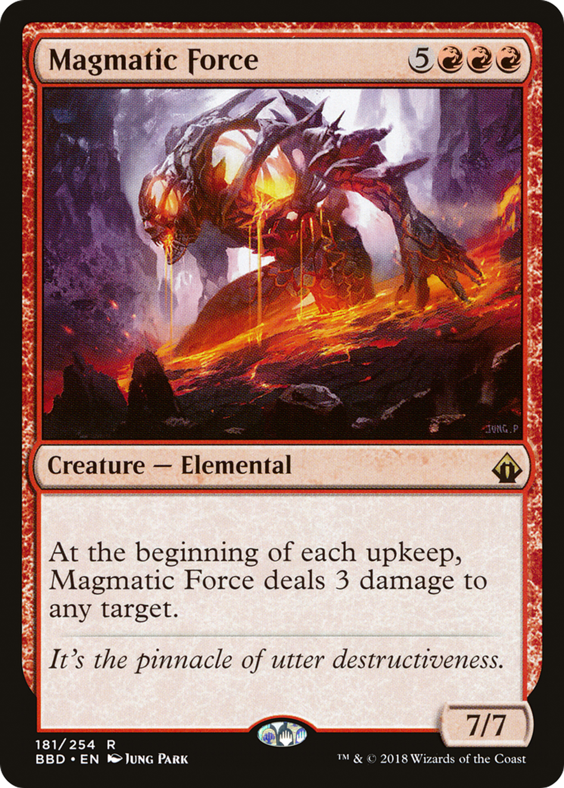 Magmatic Force — Battlebond — Magic: The Gathering