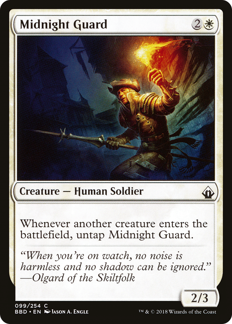 Midnight Guard — Battlebond — Magic: The Gathering