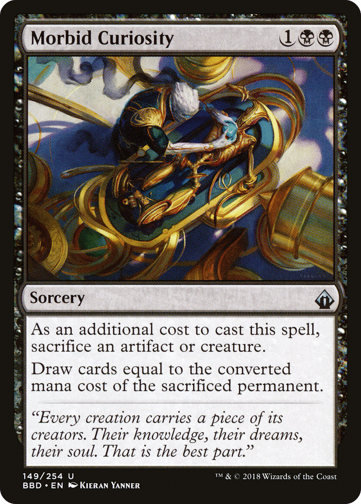 Morbid Curiosity — Battlebond — Magic: The Gathering