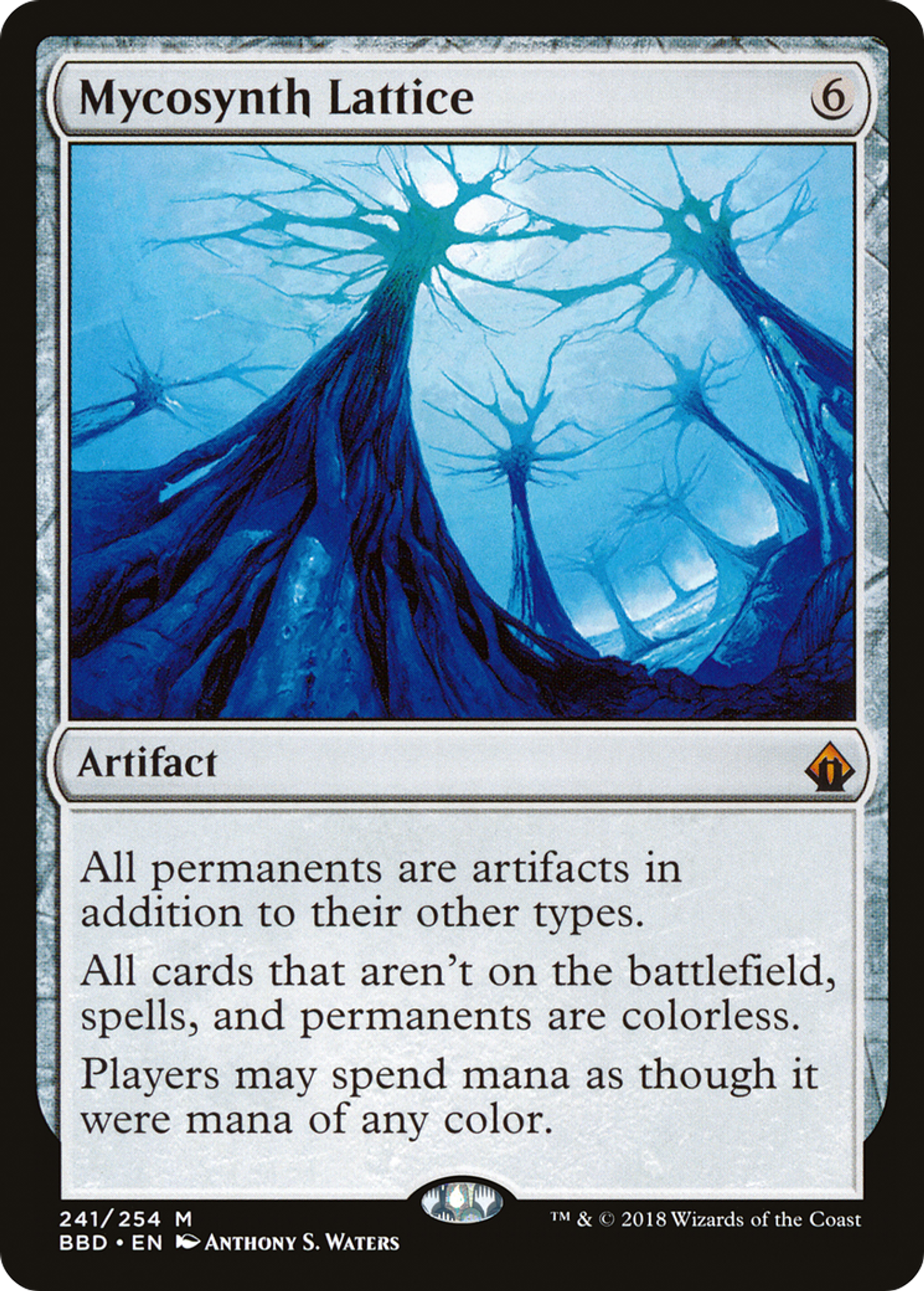 Mycosynth Lattice — Battlebond — Magic: The Gathering