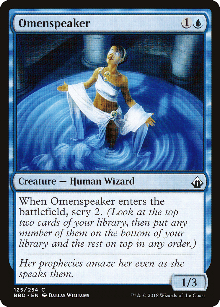 Omenspeaker — Battlebond — Magic: The Gathering