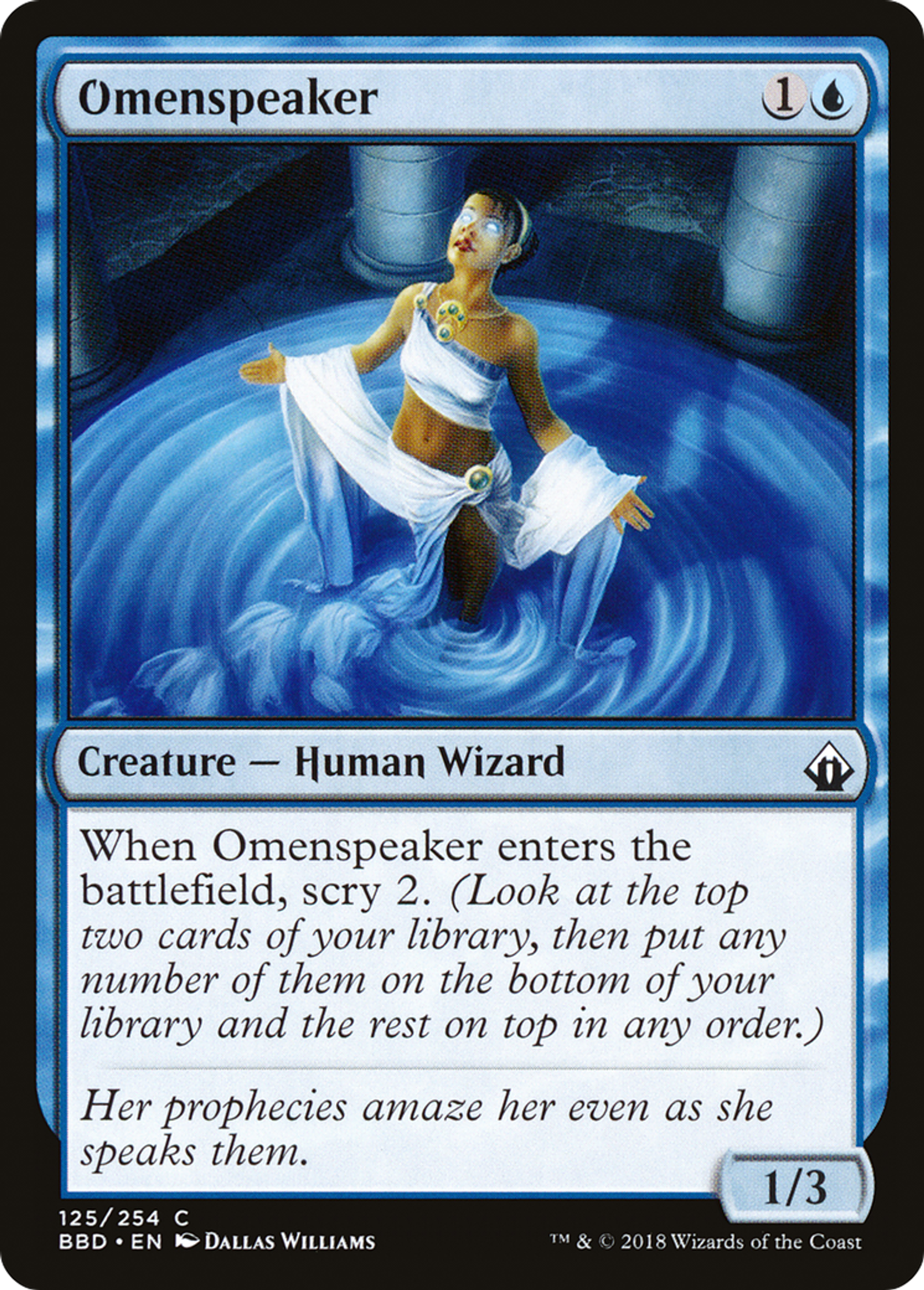 Omenspeaker — Battlebond — Magic: The Gathering