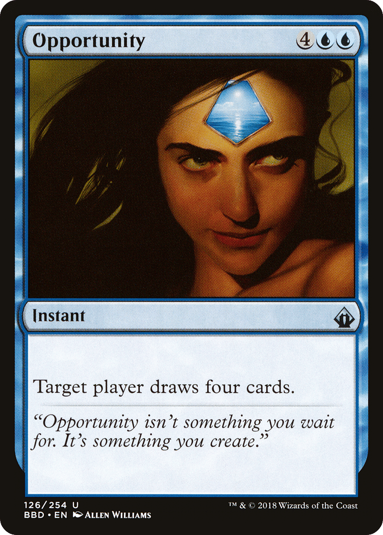 Opportunity — Battlebond — Magic: The Gathering