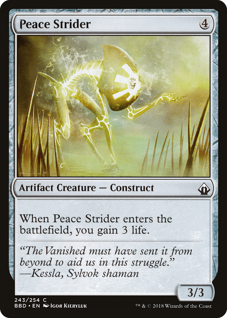 Peace Strider — Battlebond — Magic: The Gathering