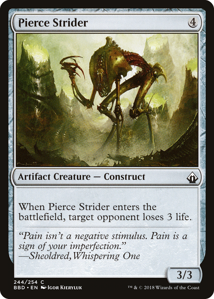 Pierce Strider — Battlebond — Magic: The Gathering