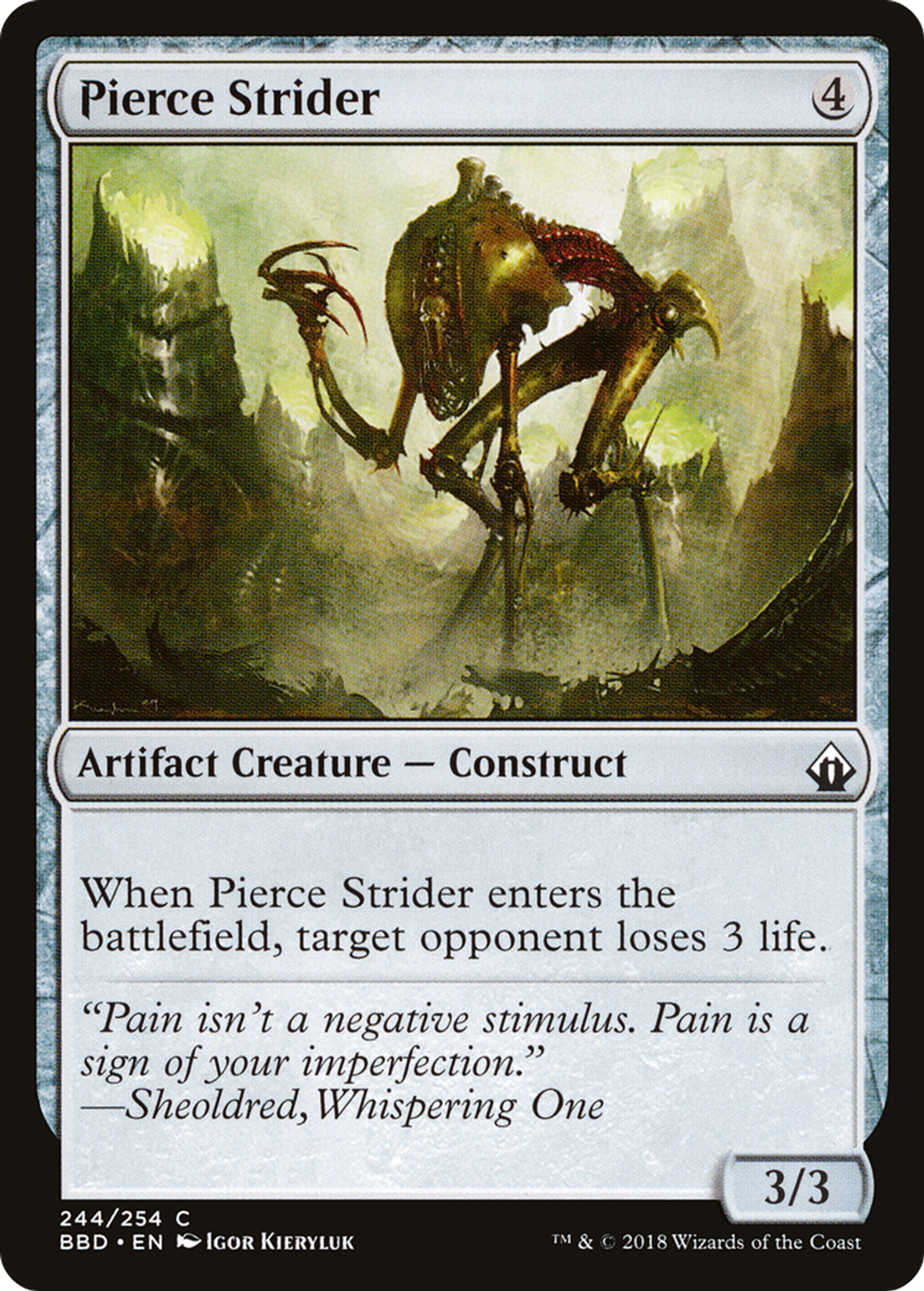 Pierce Strider — Battlebond — Magic: The Gathering