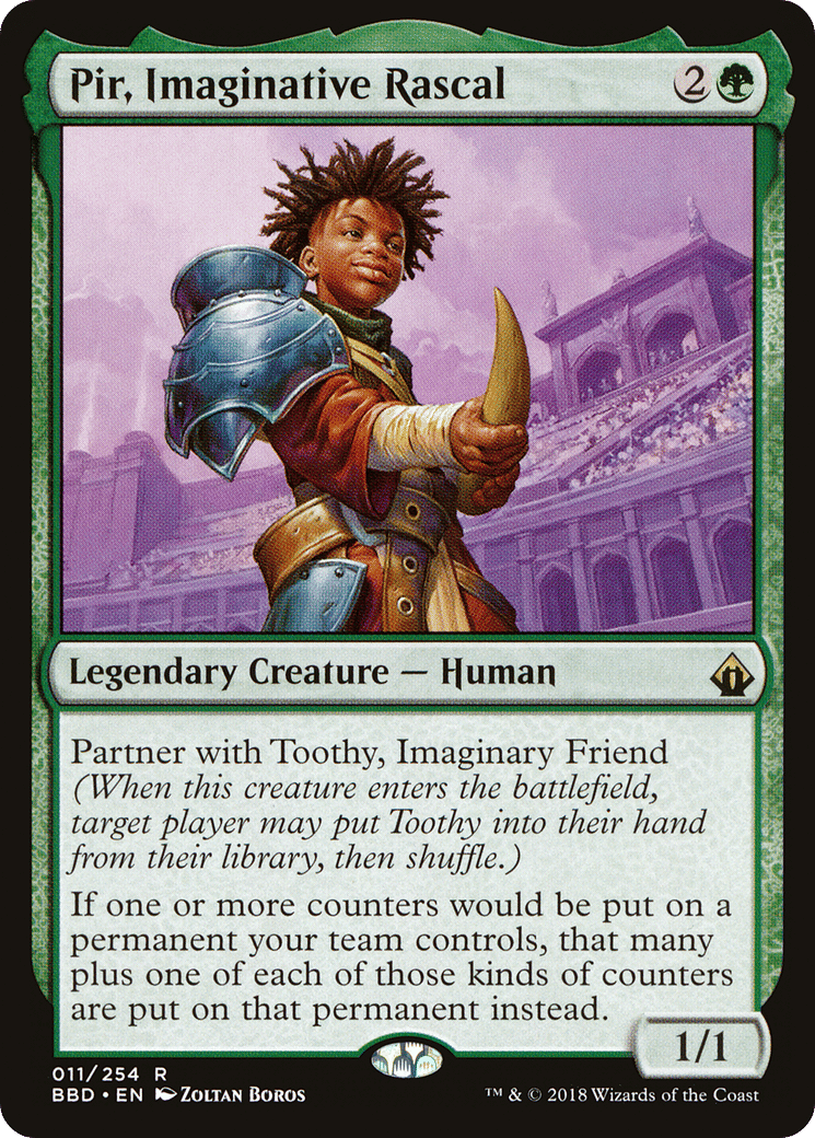Pir, Imaginative Rascal — Battlebond — Magic: The Gathering