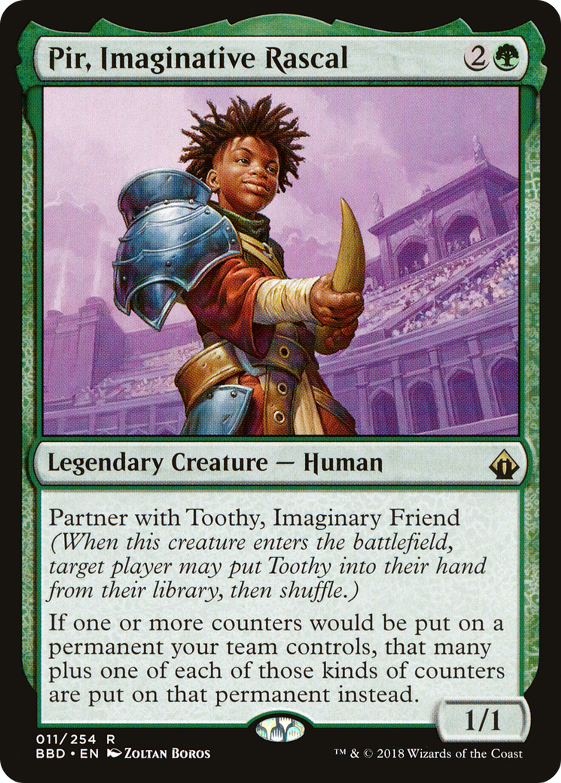 Pir, Imaginative Rascal — Battlebond — Magic: The Gathering
