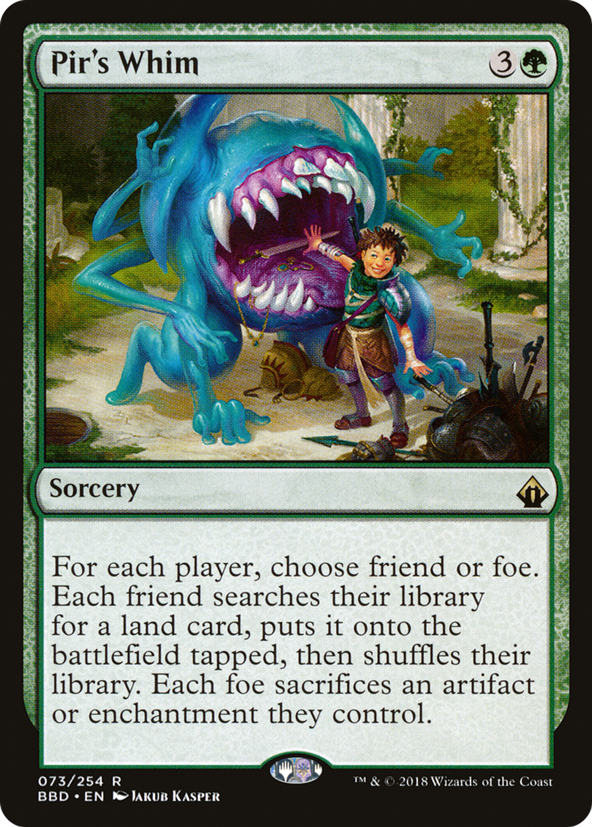 Pir's Whim — Battlebond — Magic: The Gathering