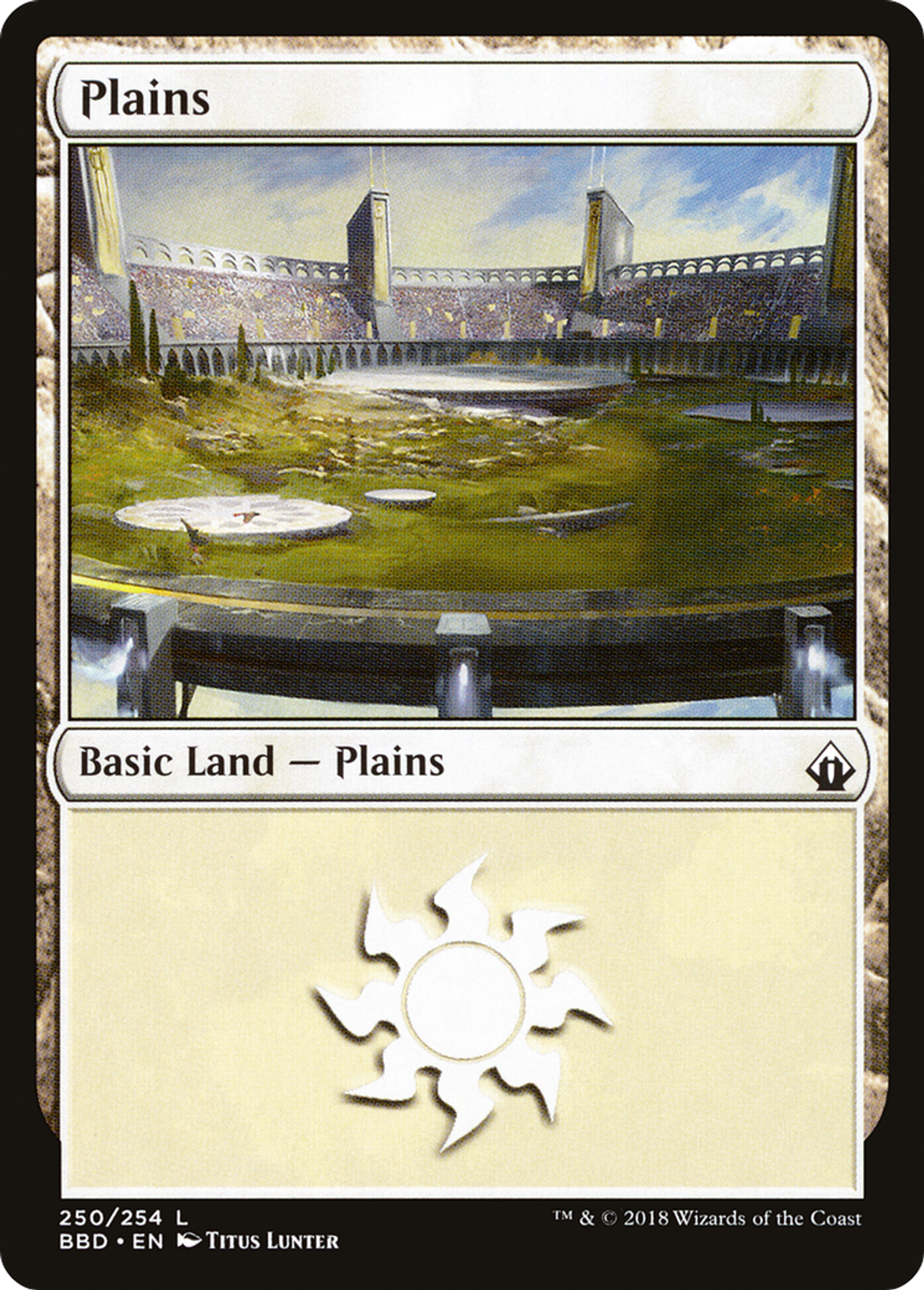 Plains — Battlebond — Magic: The Gathering