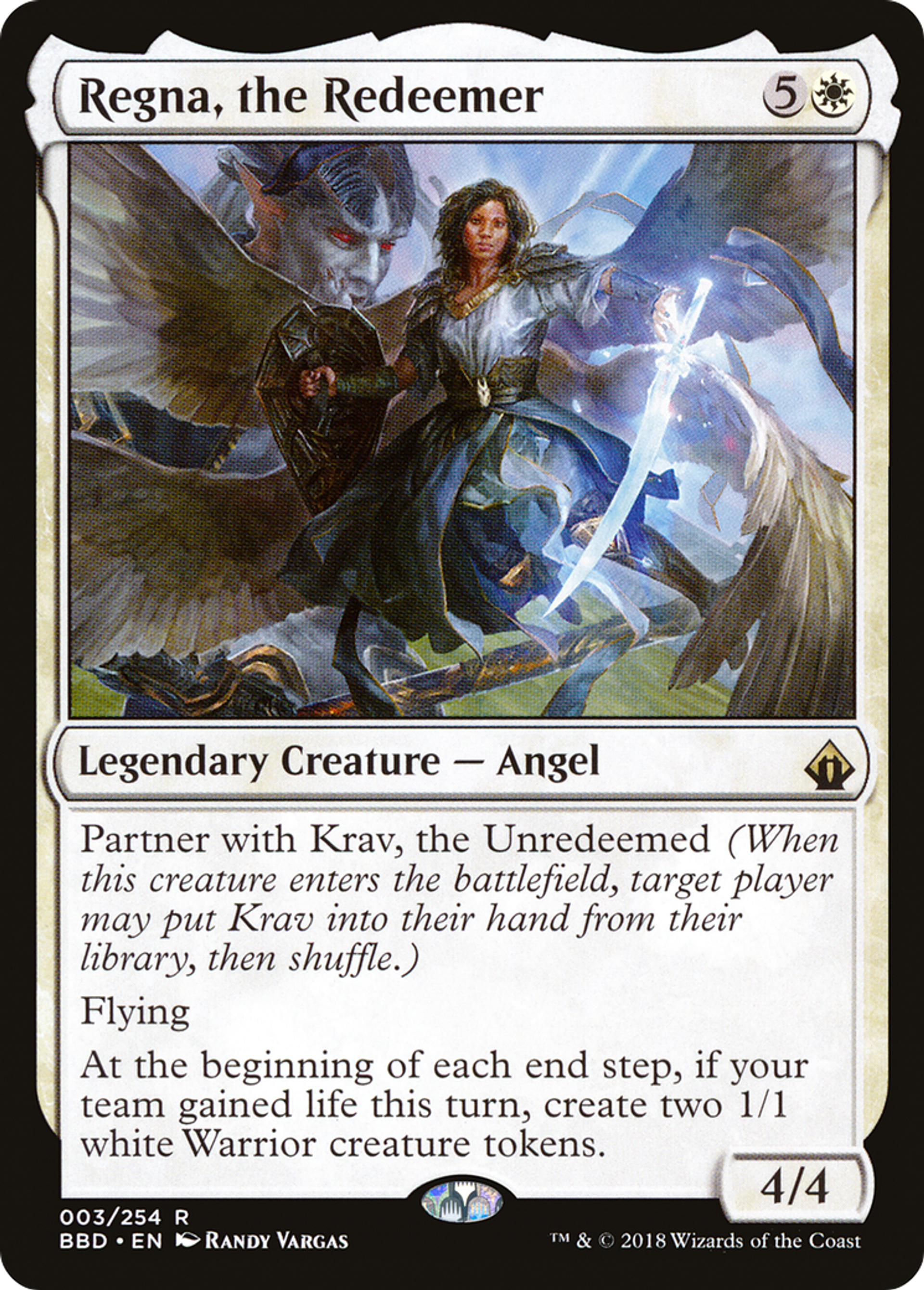 Regna, the Redeemer — Battlebond — Magic: The Gathering