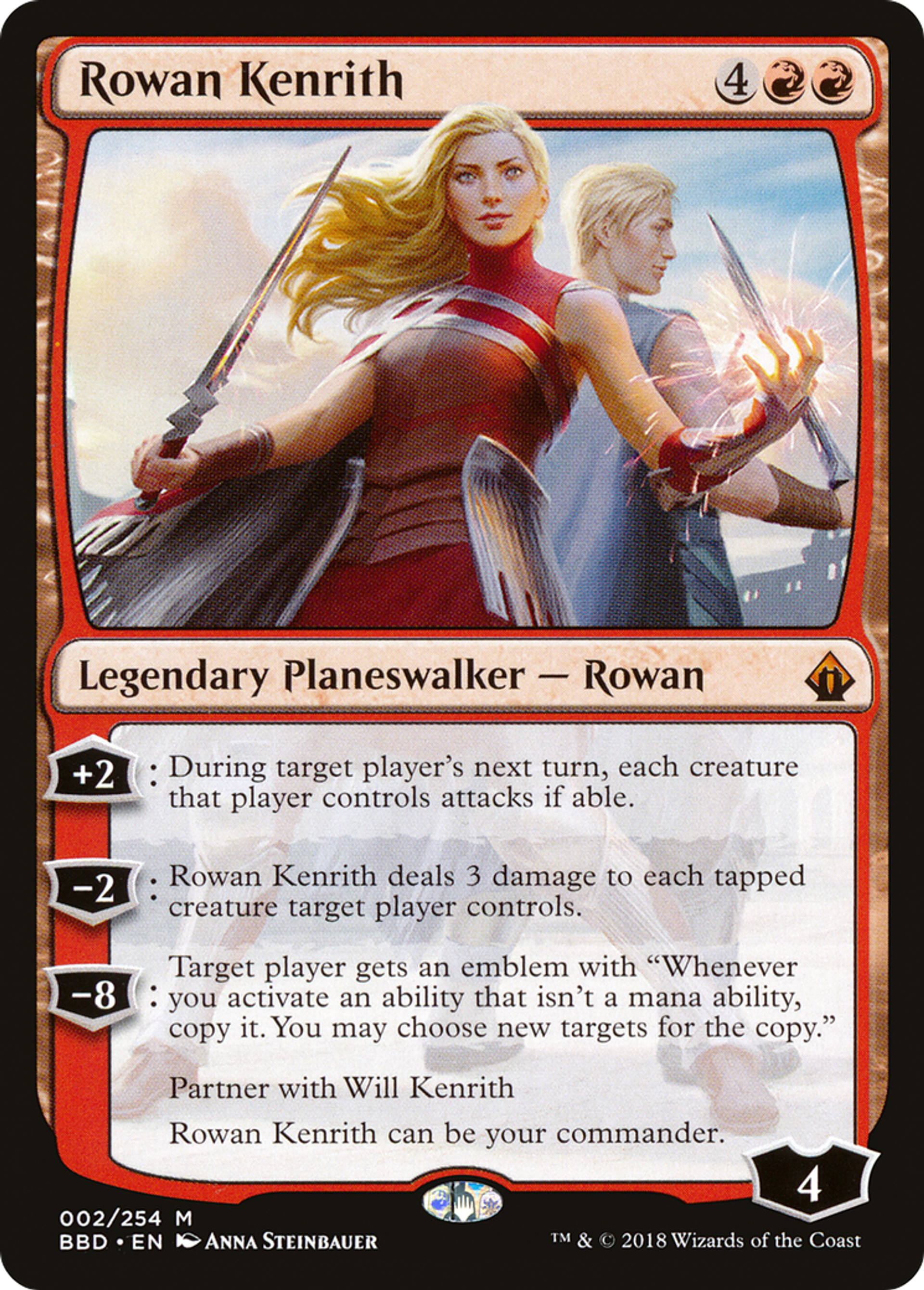 Rowan Kenrith — Battlebond — Magic: The Gathering