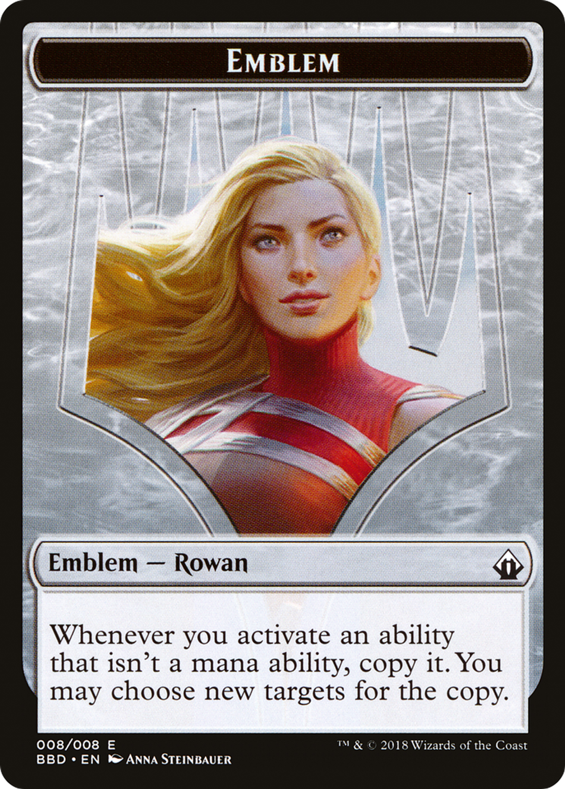 Rowan Kenrith Emblem — Battlebond — Magic: The Gathering