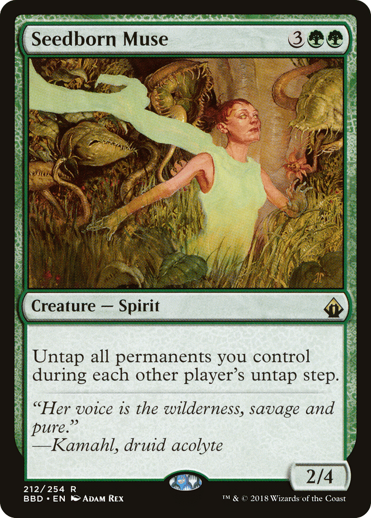Seedborn Muse — Battlebond — Magic: The Gathering