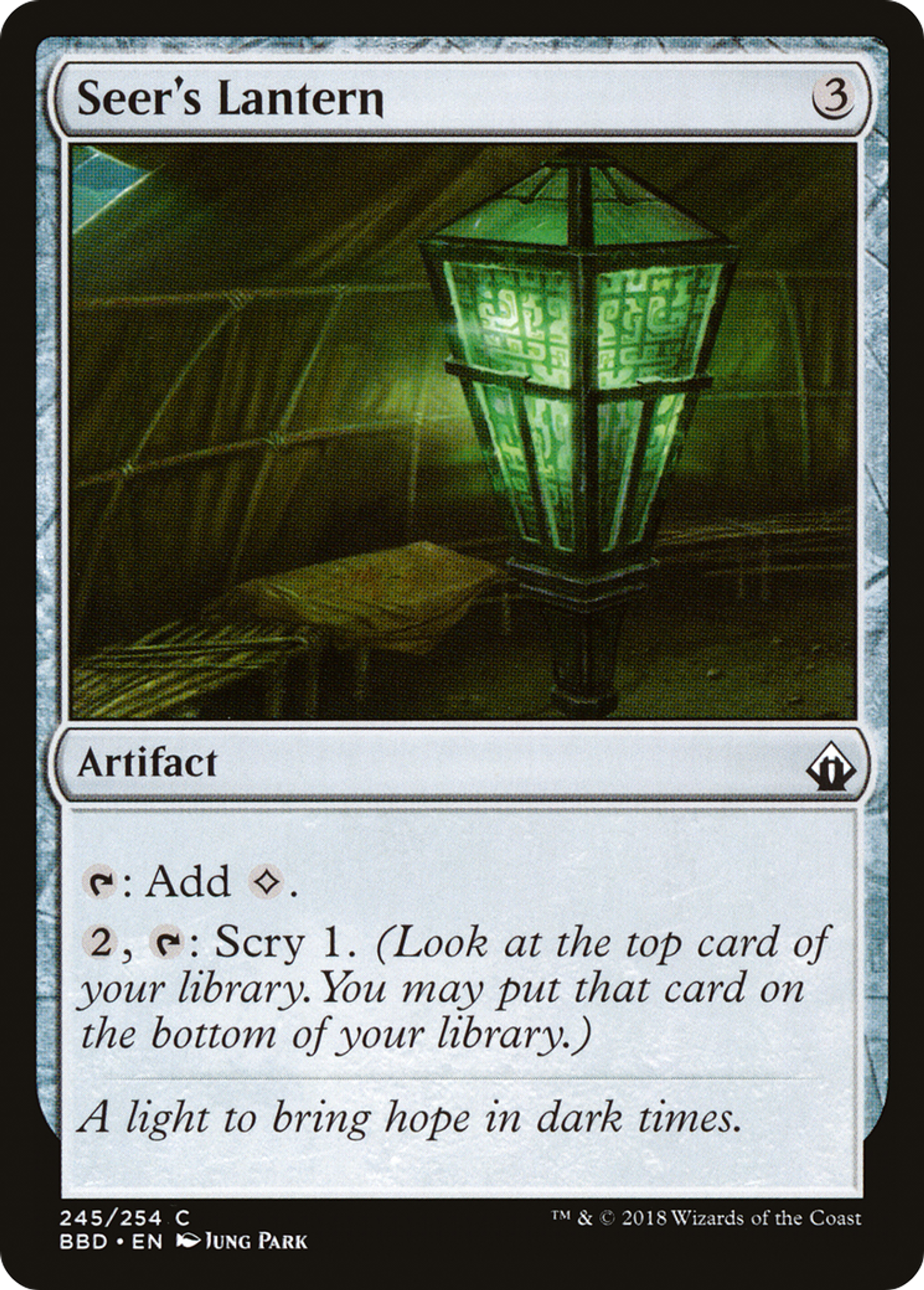 Seer's Lantern — Battlebond — Magic: The Gathering