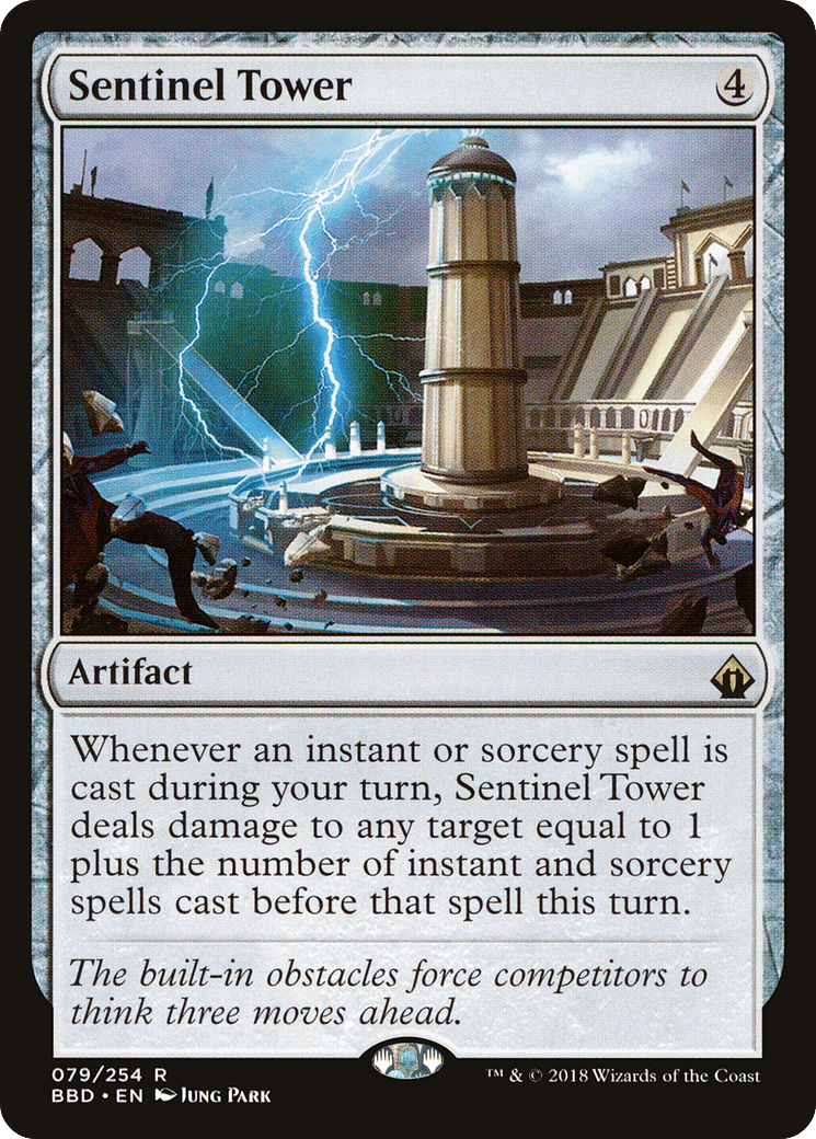 Sentinel Tower — Battlebond — Magic: The Gathering