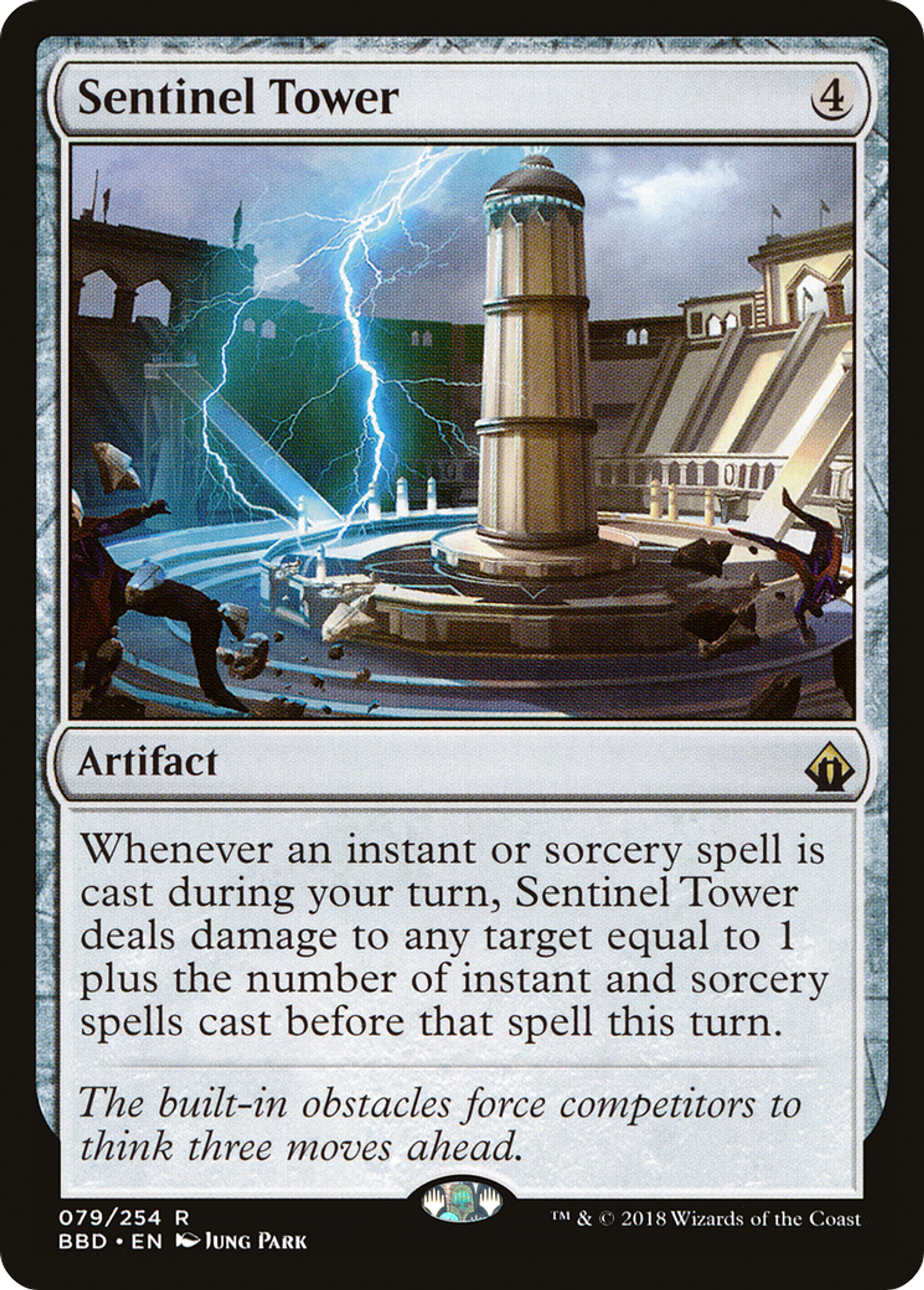 Sentinel Tower — Battlebond — Magic: The Gathering
