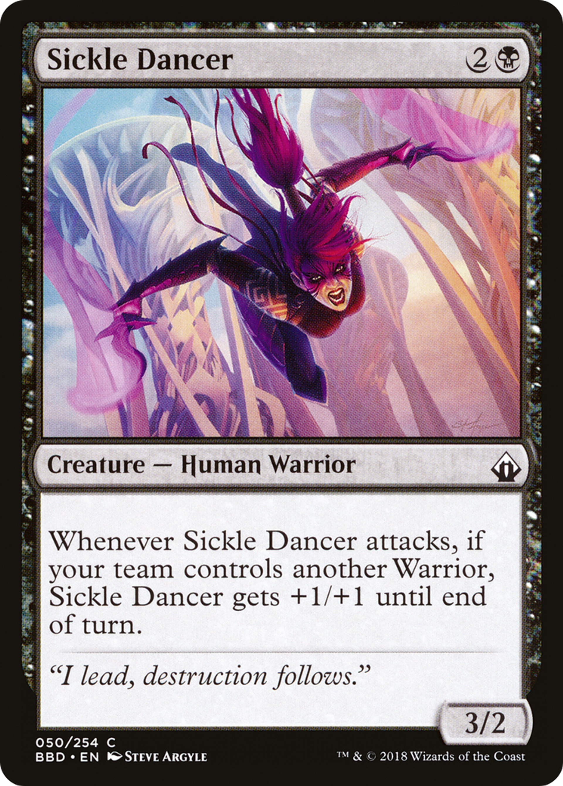 Sickle Dancer — Battlebond — Magic: The Gathering