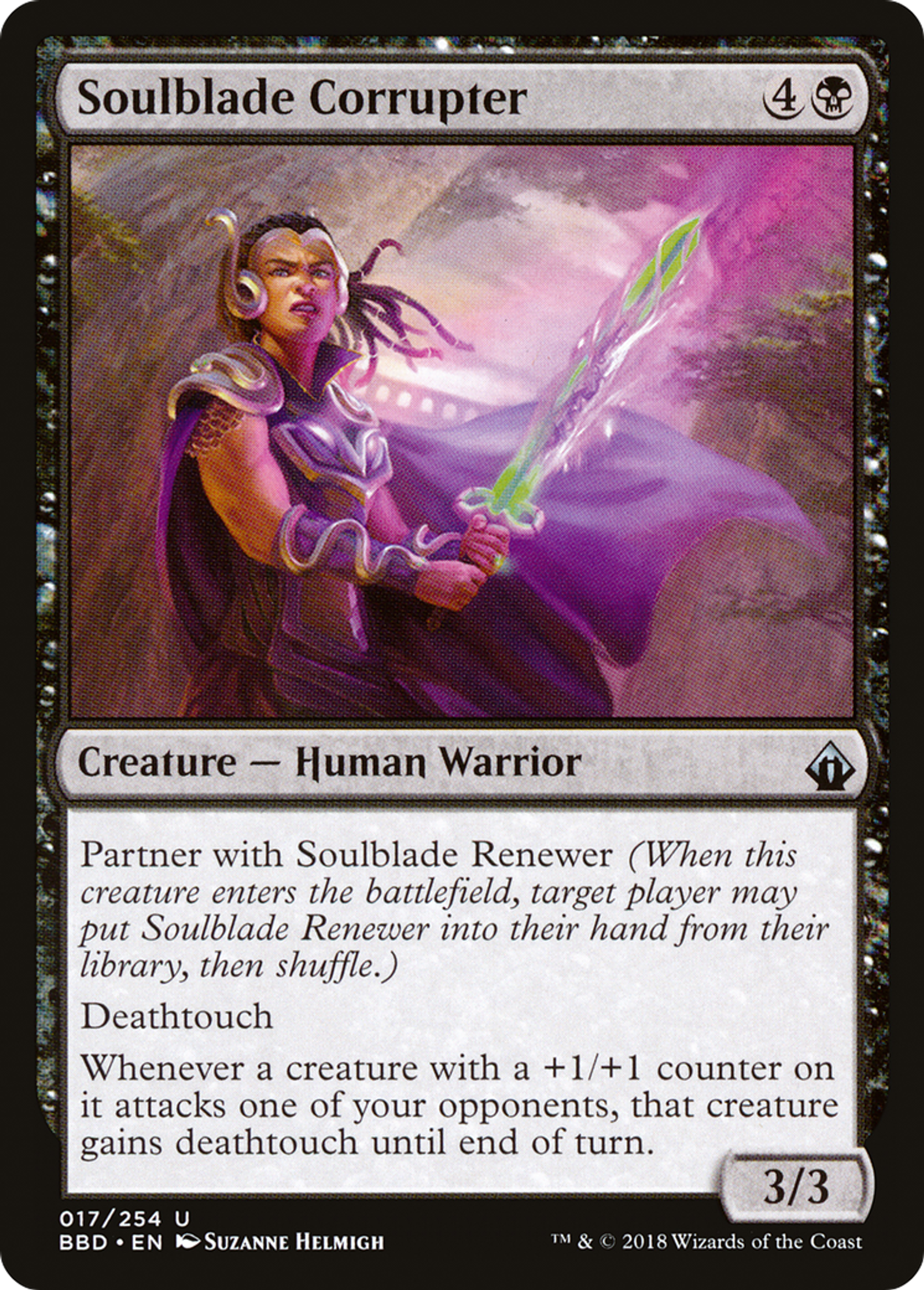 Soulblade Corrupter — Battlebond — Magic: The Gathering